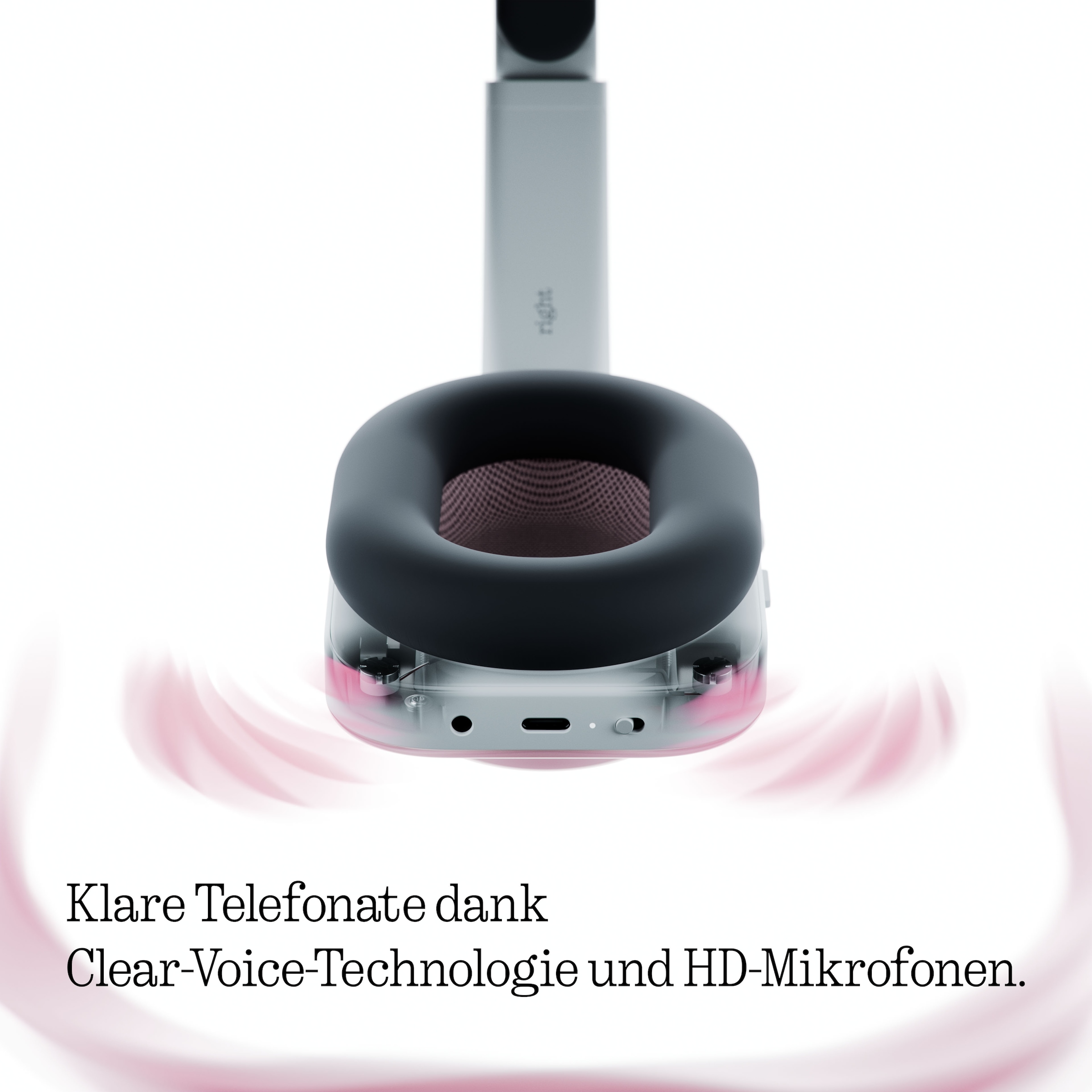 NOTHING Casque »Headphone (a)« Active Noise Cancelling (ANC) | Hi-Res | fonction mains libres | mode transparence