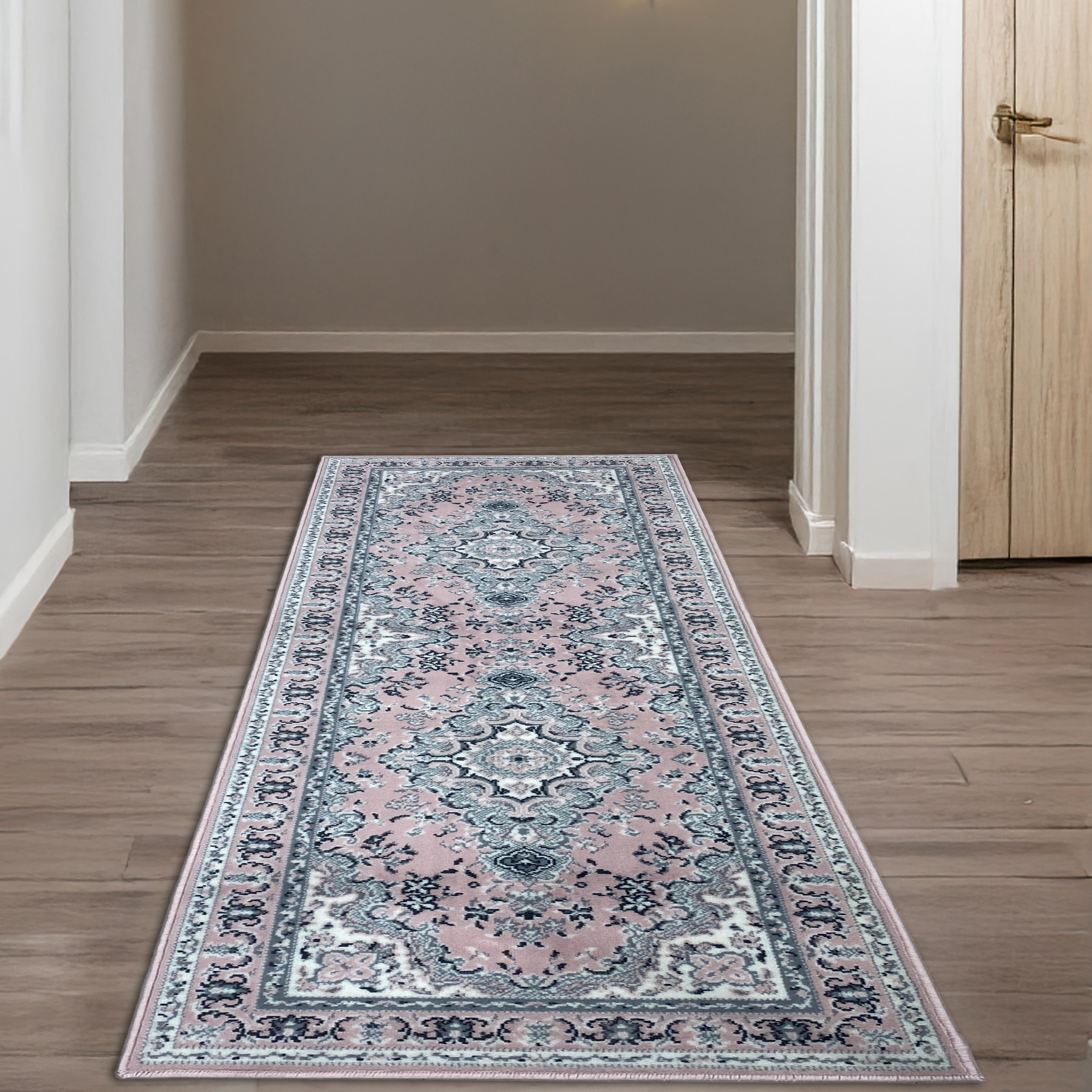 Image of GOODproduct Läufer "Oriental, Made in Belgium" rechteckig 7 mm Höhe Läufer, Brücke, Kurzflor, Orient-Optik, mit Bordüre, gewebt