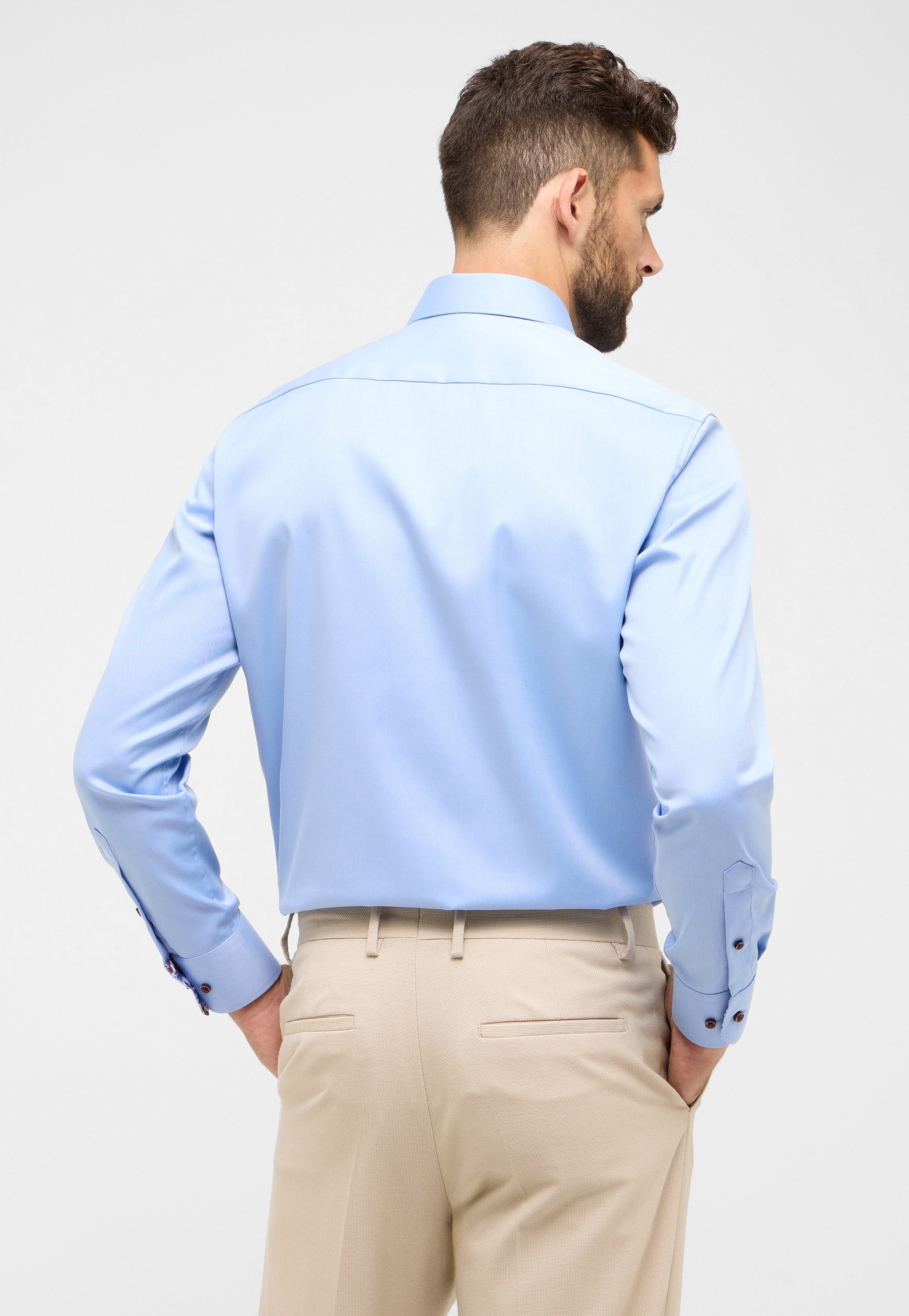 Eterna Langarmhemd »MODERN FIT«, NON IRON (bügelfrei)
