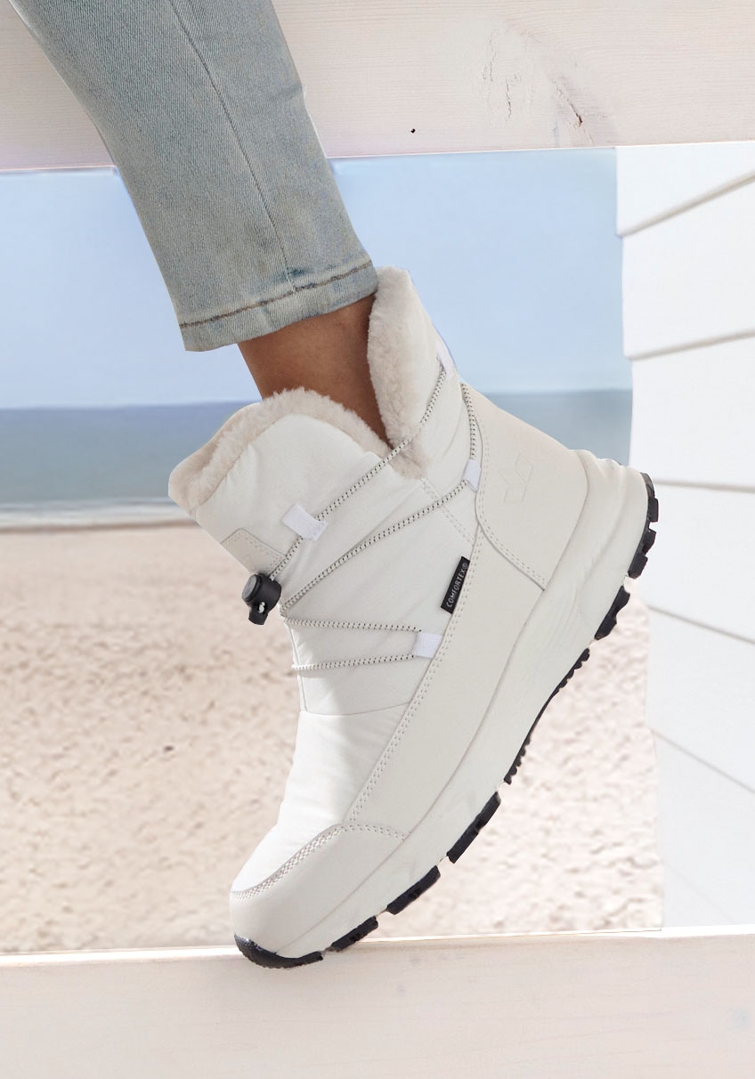 LASCANA Bottines »Outdoorstiefel, Winterstiefelette«  aus wasserabweisendem Material mit Warmfutter