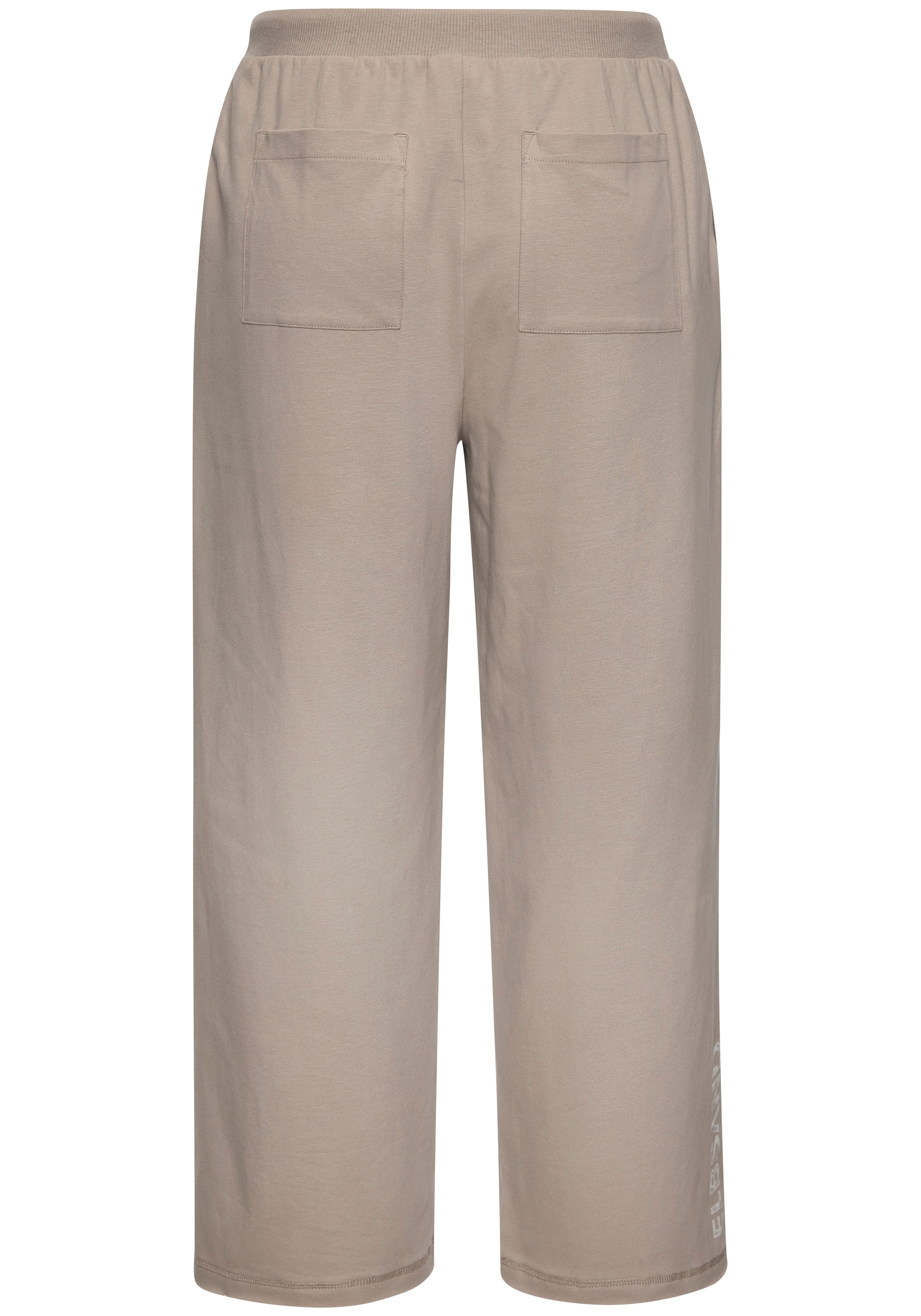 Elbsand 7/8-Hose, aus Sweatware mit weitem Bein