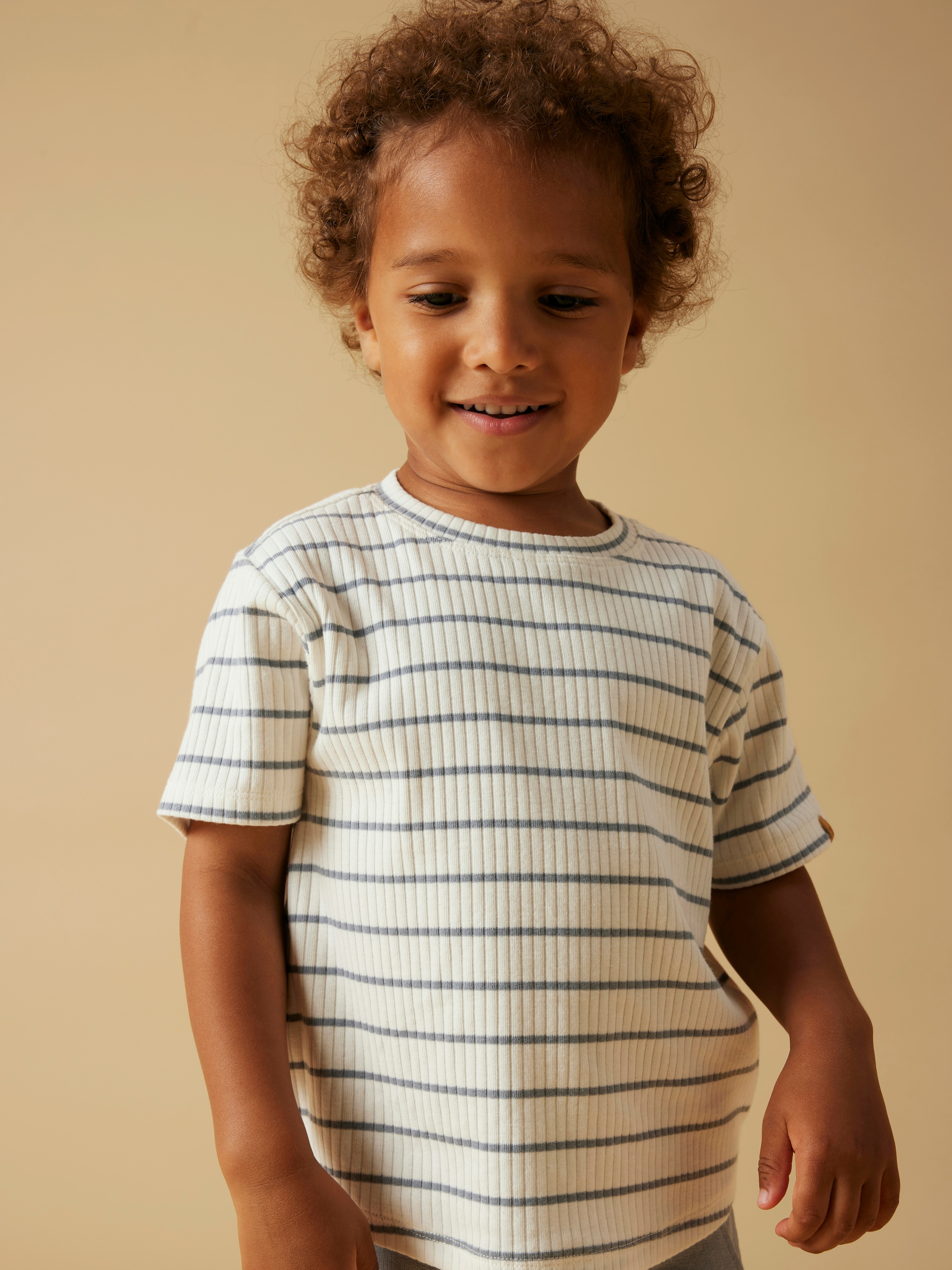 Lil' Atelier T-Shirt »NMMKAIL SS TOP LIL NOOS« Baumwollmischung, regular fit