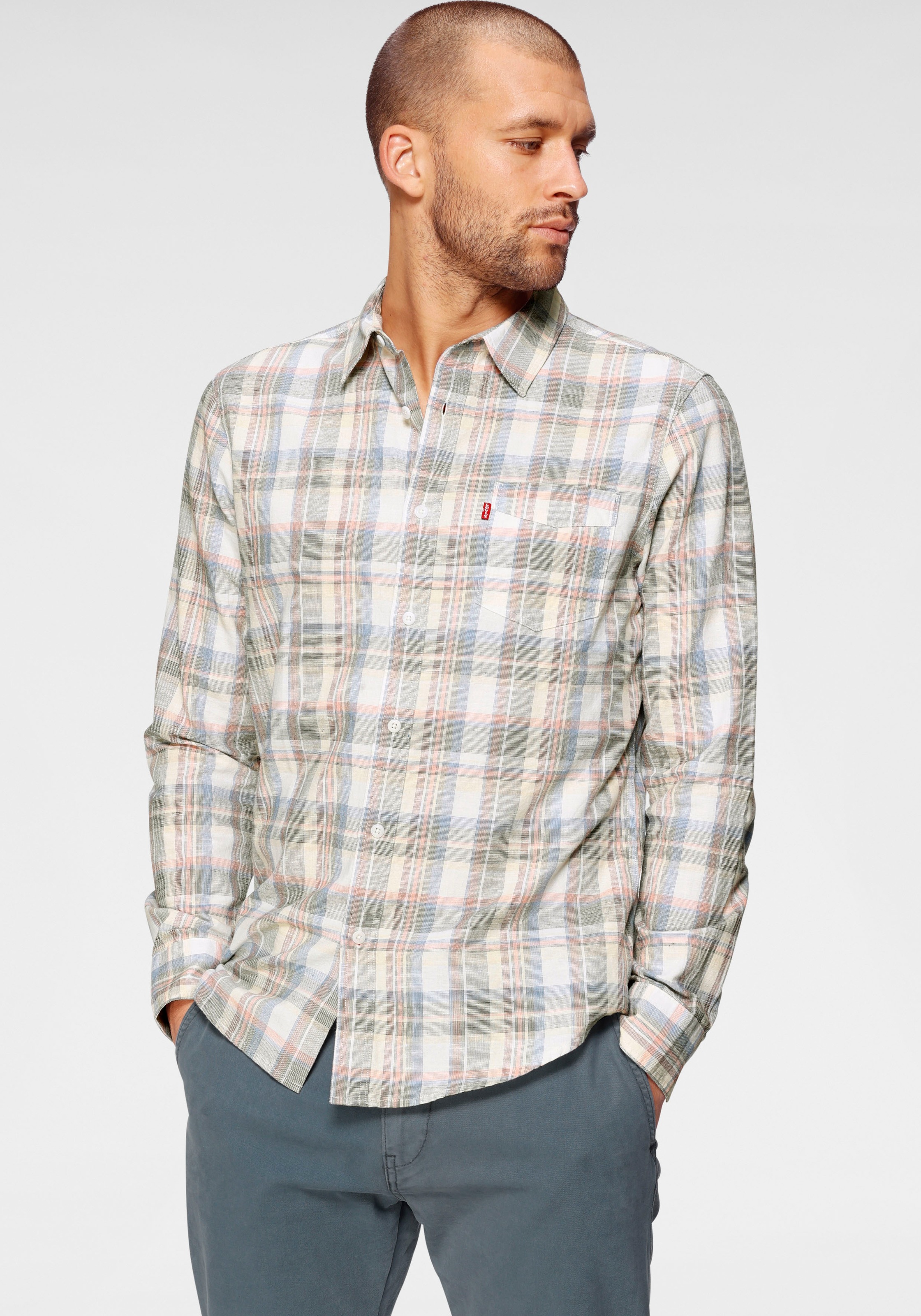 Image of Levi's® Karohemd, mit kleinem Logoflag bei Ackermann Versand Schweiz