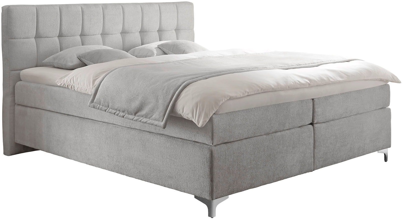 hapo Lit boxspring »Neyla erhältlich in den Breiten 100, 160, 180 & 200cm« disponible en différentes qualités de matelas, degrés de fermeté et couleurs