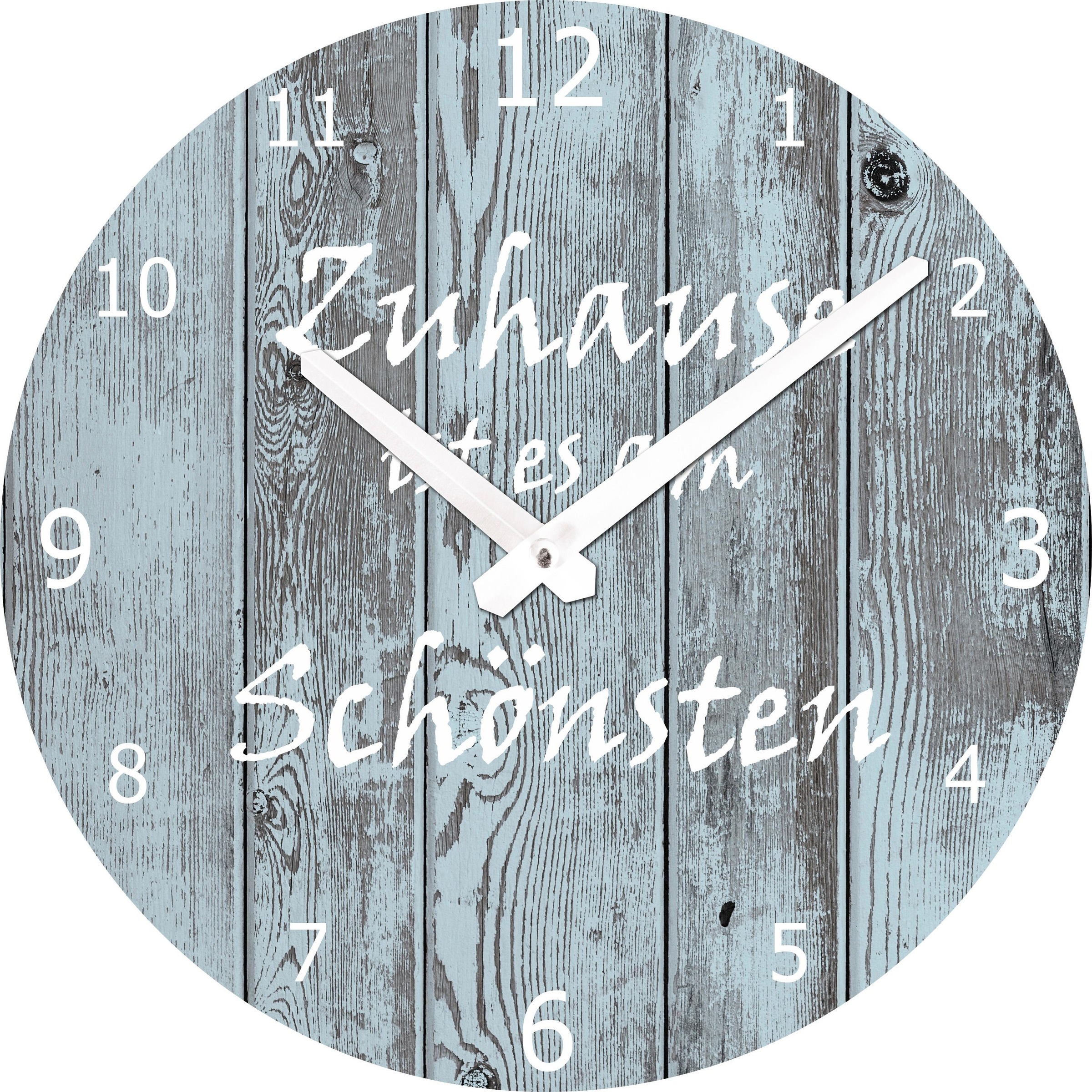 Image of Spiegelprofi GmbH Wanduhr »Zuhause« bei Ackermann Versand Schweiz