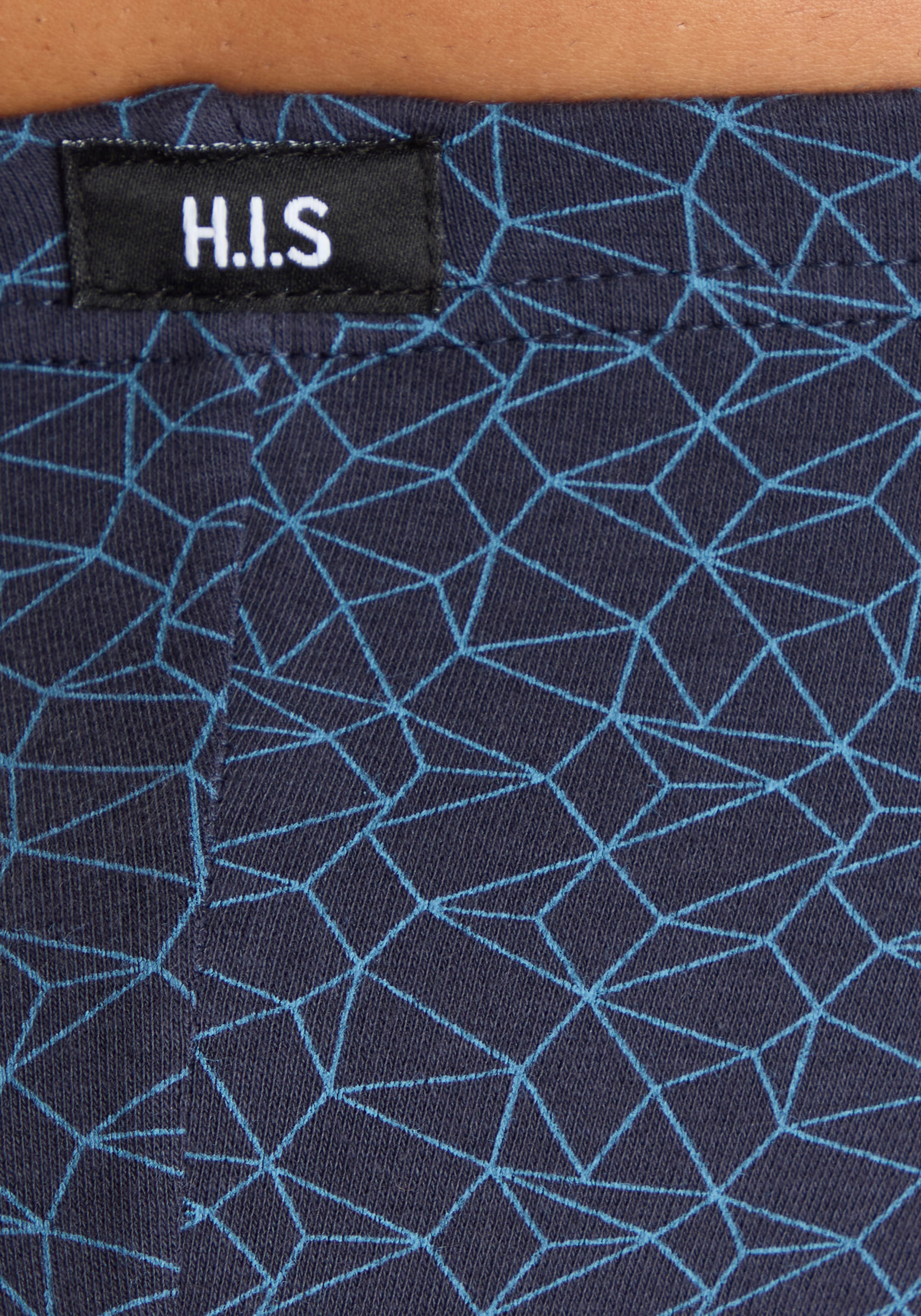 H.I.S Slip »Männer Unterhose« Paquet, 10 cuis in bedruckter Baumwollqualität