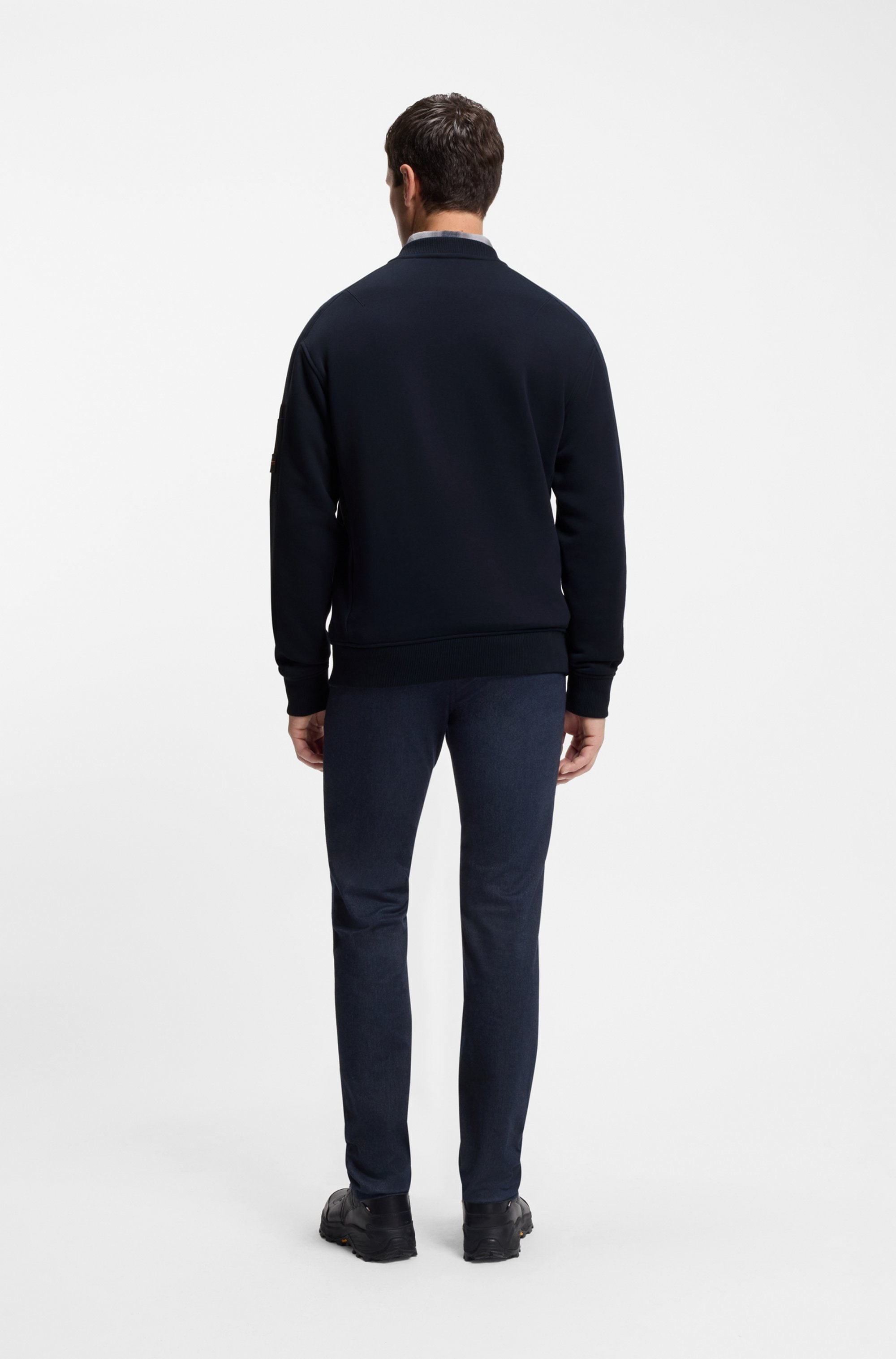 BOSS ORANGE Sweatshirt »We mixed«, mit Ärmeltasche und Eingrifftaschen