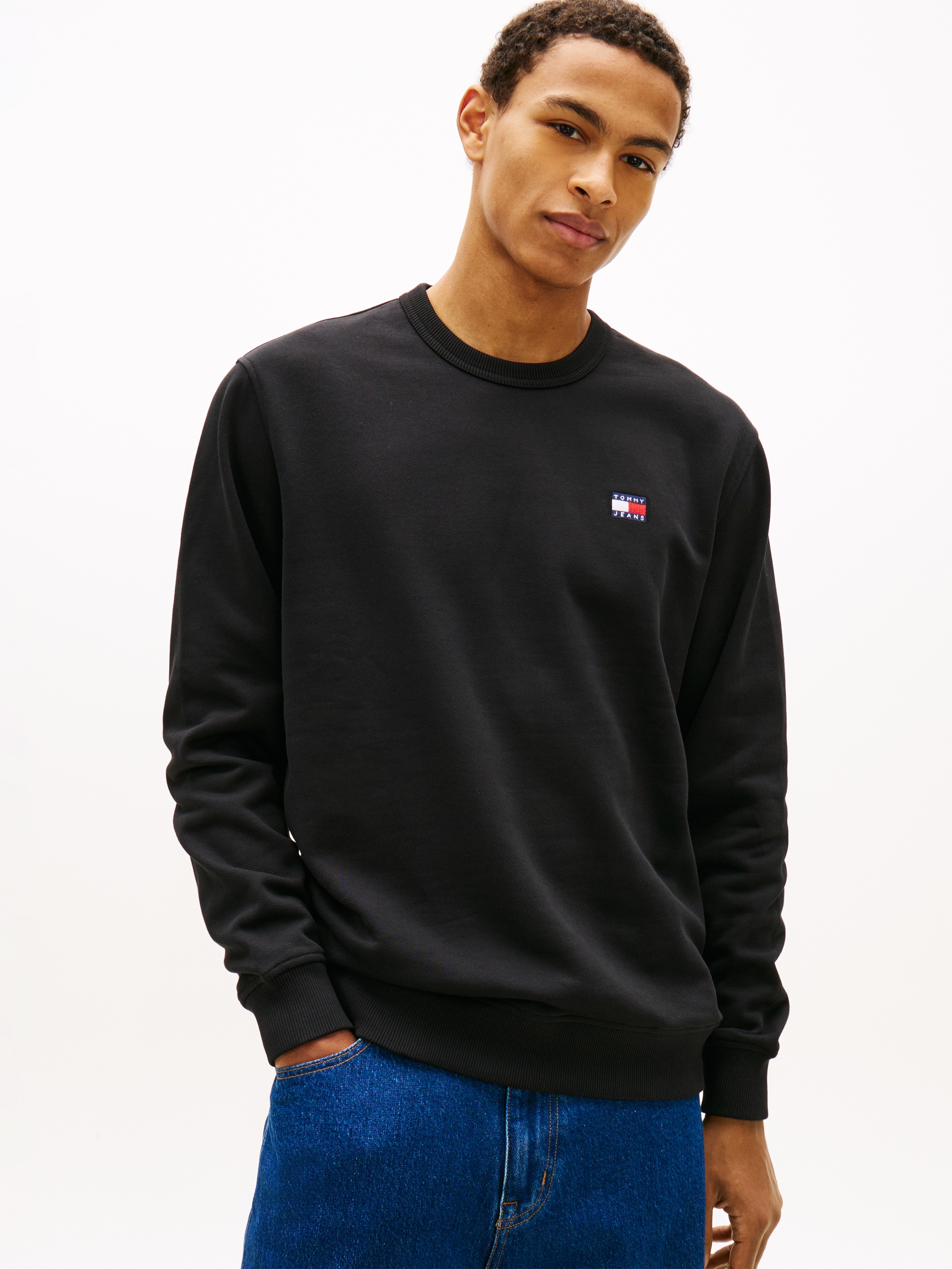 Image of Tommy Jeans Sweatshirt "TJM REG BADGE CREW EXT"