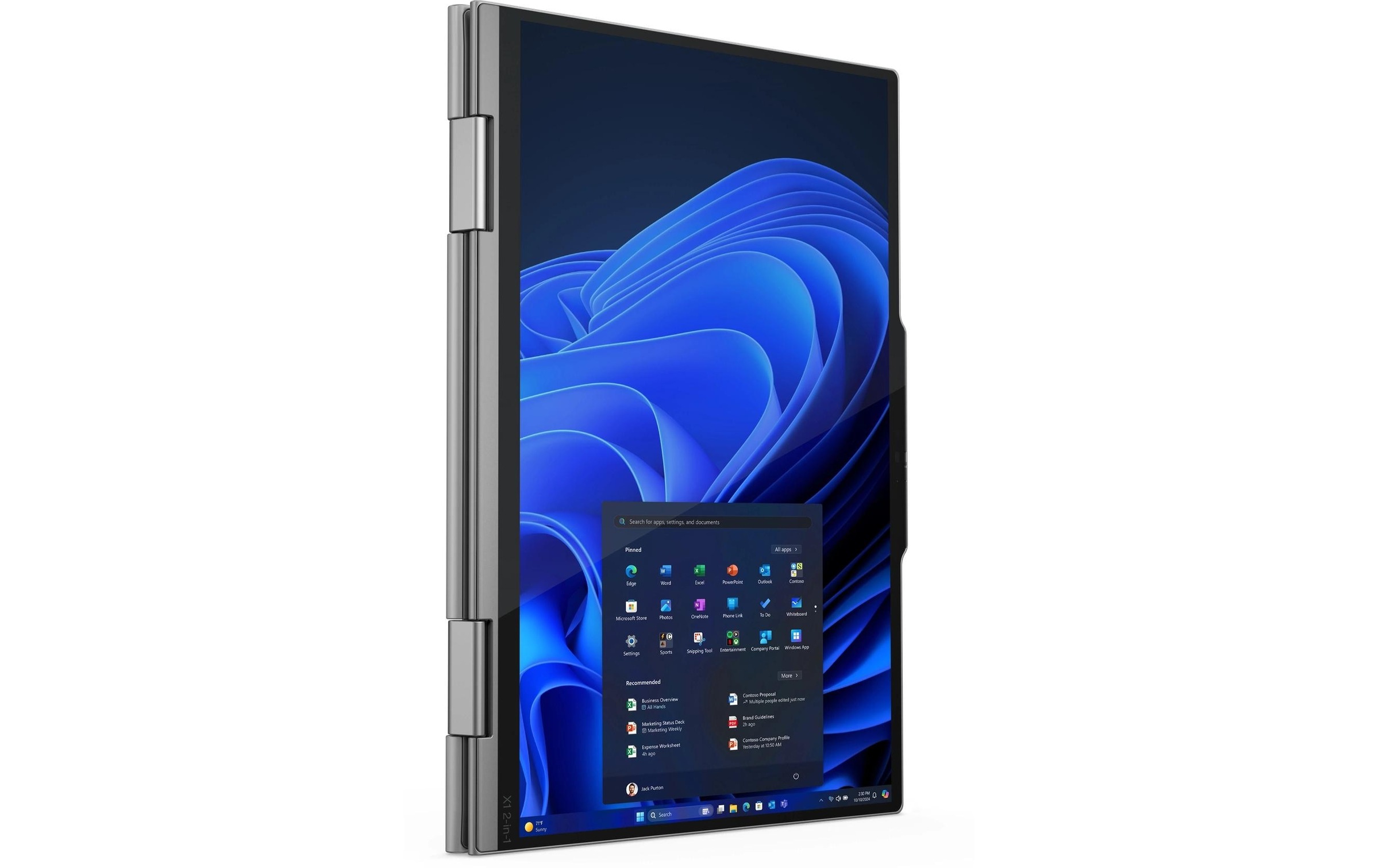 Lenovo Ordinateur portable »ThinkPad X1 2-in-1 Gen. 10 Aura Edition Copilot+ PC« / 14 ″ Intel Core Ultra 7 ARC