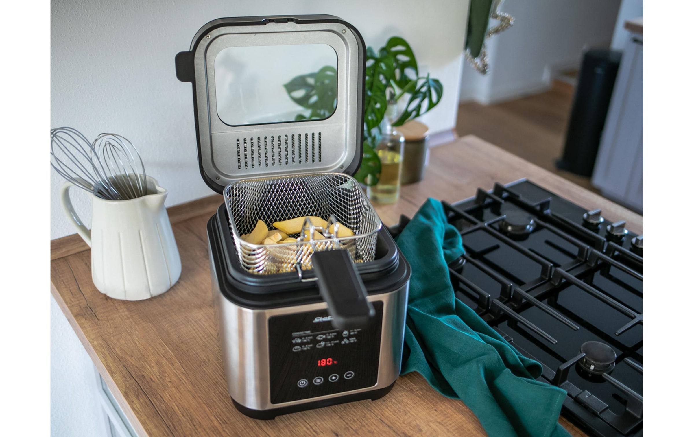 Steba Fritteuse »Steba Fritteuse DF 150 Edelstahl 2.5 l 1200 W« 1200