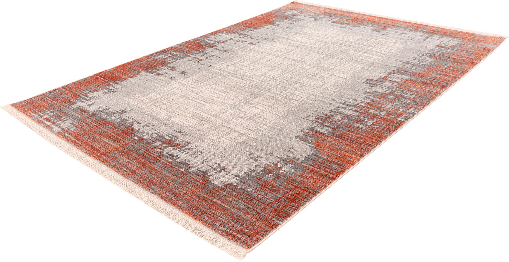 Image of Obsession Teppich »My Laos 461«, rechteckig, 9 mm Höhe, modernes Vintage Design, mit Fransen, ideal im Wohnzimmer & Schlafzimmer bei Ackermann Versand Schweiz