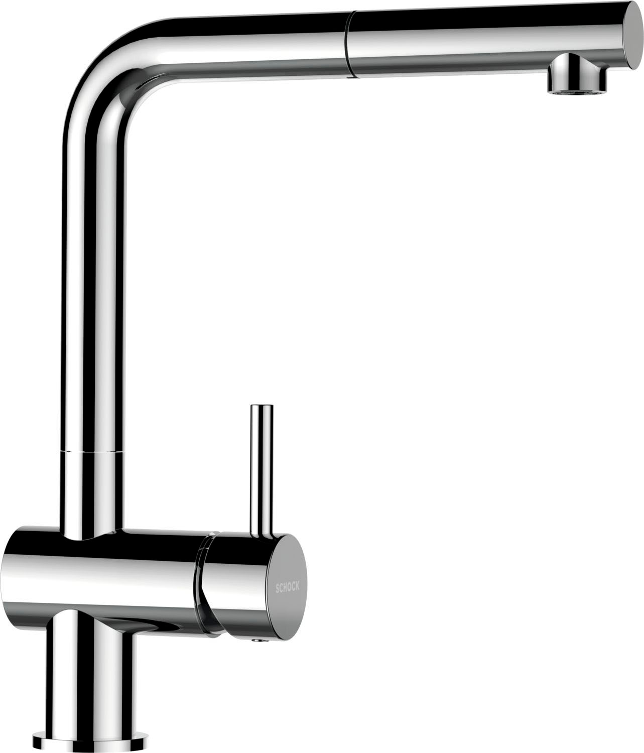 Image of Schock Küchenarmatur "EPOS SB" ausziehbarer Auslauf, Rückflussverhinderer, Schwenkbereich 180