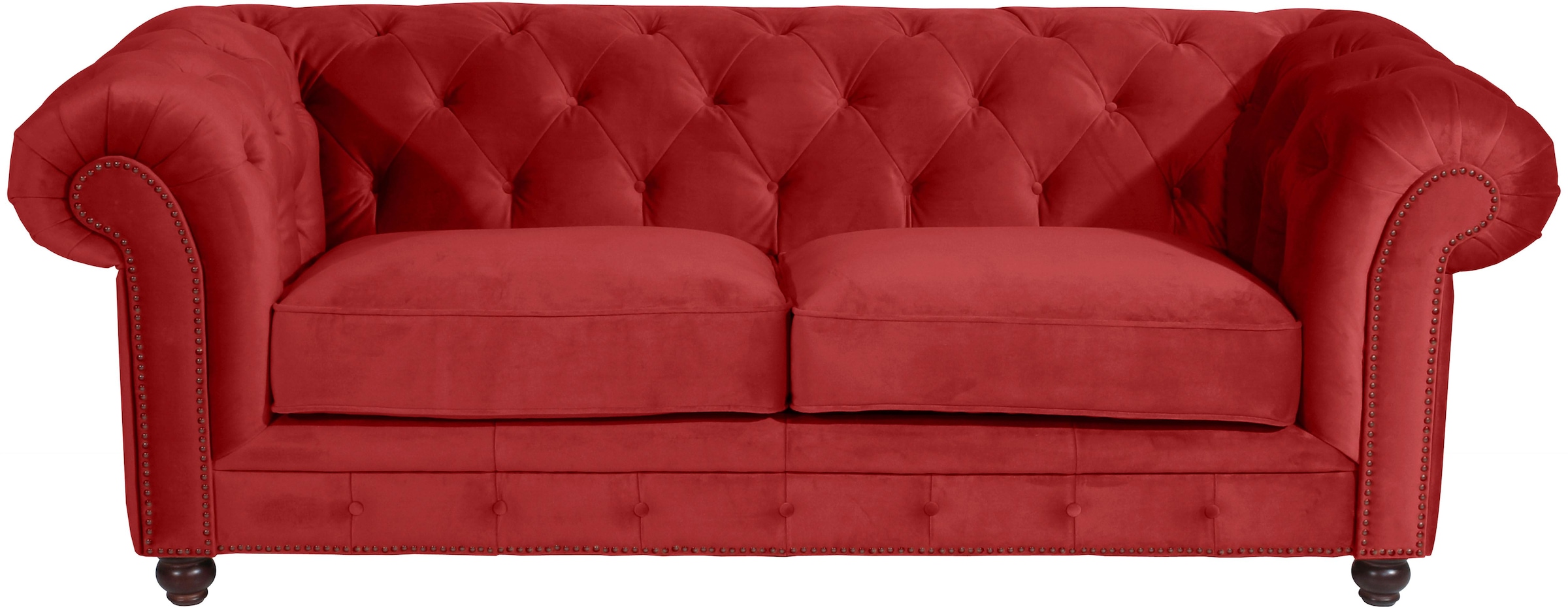 Max Winzer® Chesterfield-Sofa »Old England«, im Retrolook, Breite 218 cm