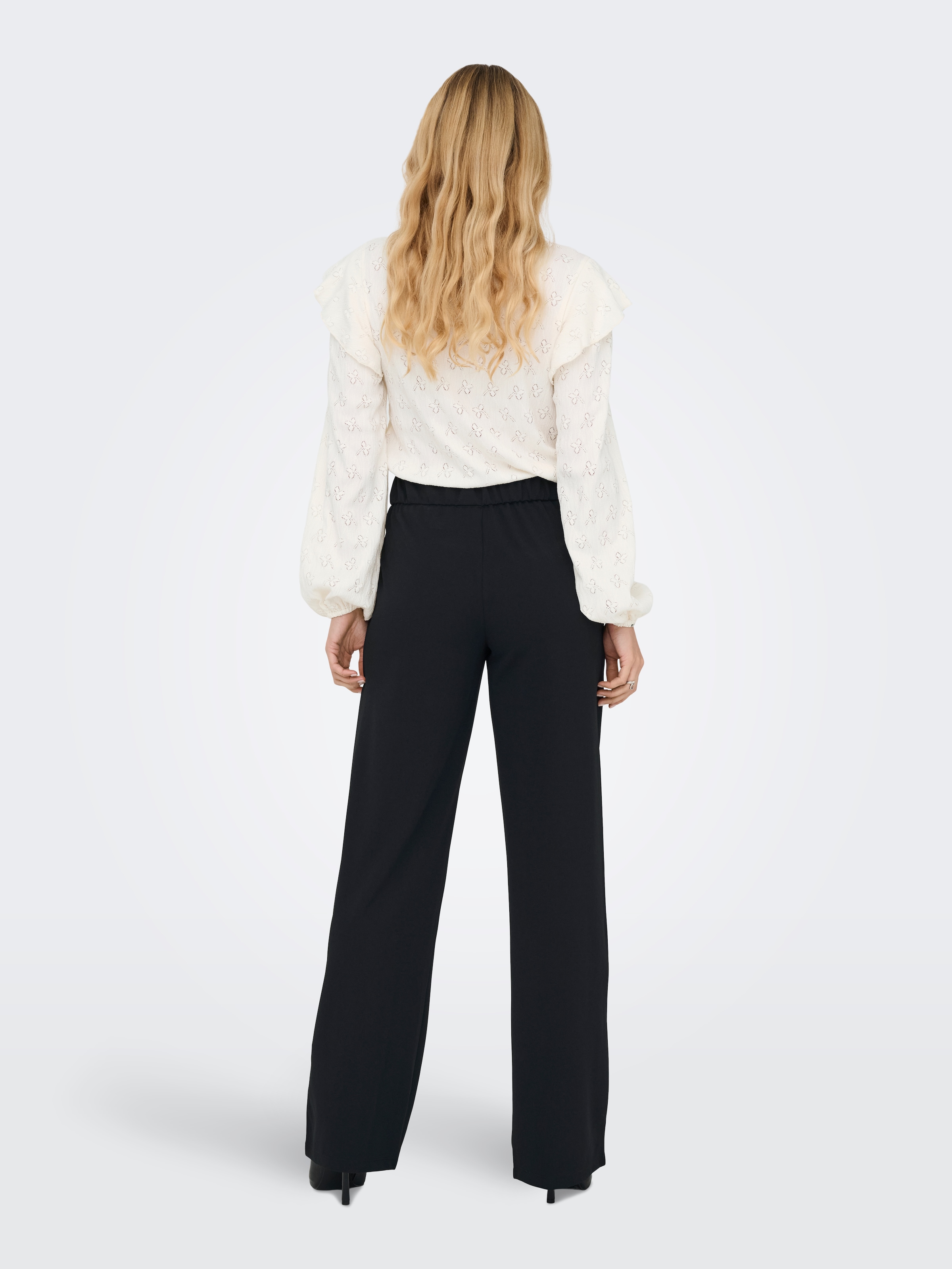 ONLY Pantalon à enfiler »ONLRINA BUTTON PANT JRS NOOS«  mit Knopf-Details
