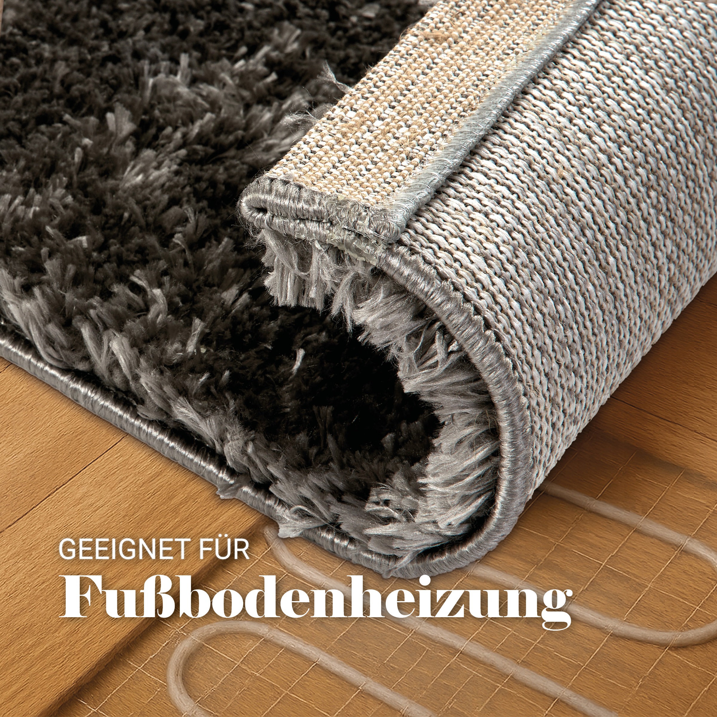 ASTRA Hochflor-Teppich »Paulie 250« rechteckig 25 mm Höhe weicher Langflor, Shaggy, Wohnzimmer, Schlafzimmer