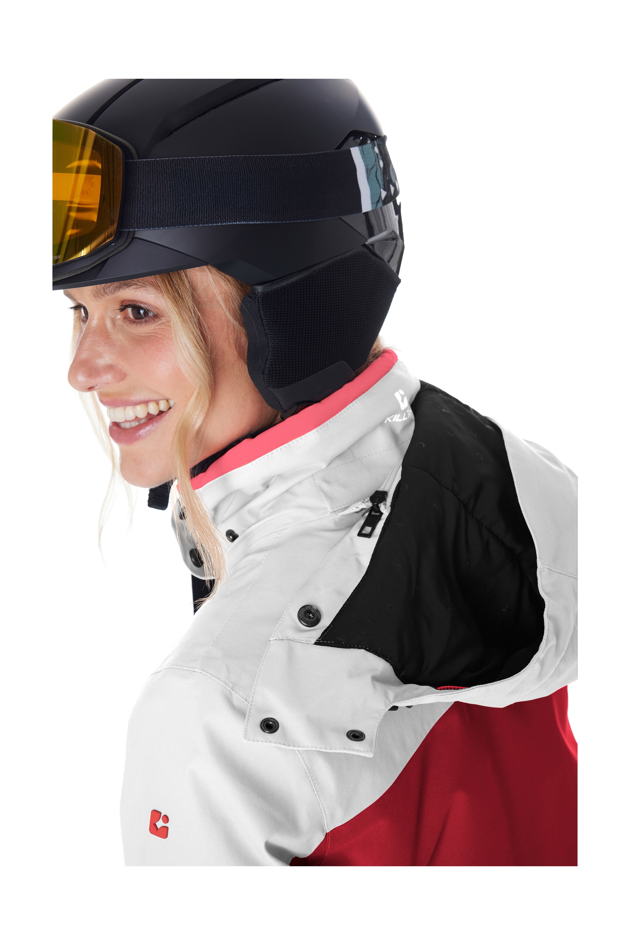 Killtec Veste de ski »KSW 67 WMN SKI JCKT« Damen Skijacke: wasserdicht, atmungsaktiv, abnehmbare Kapuze