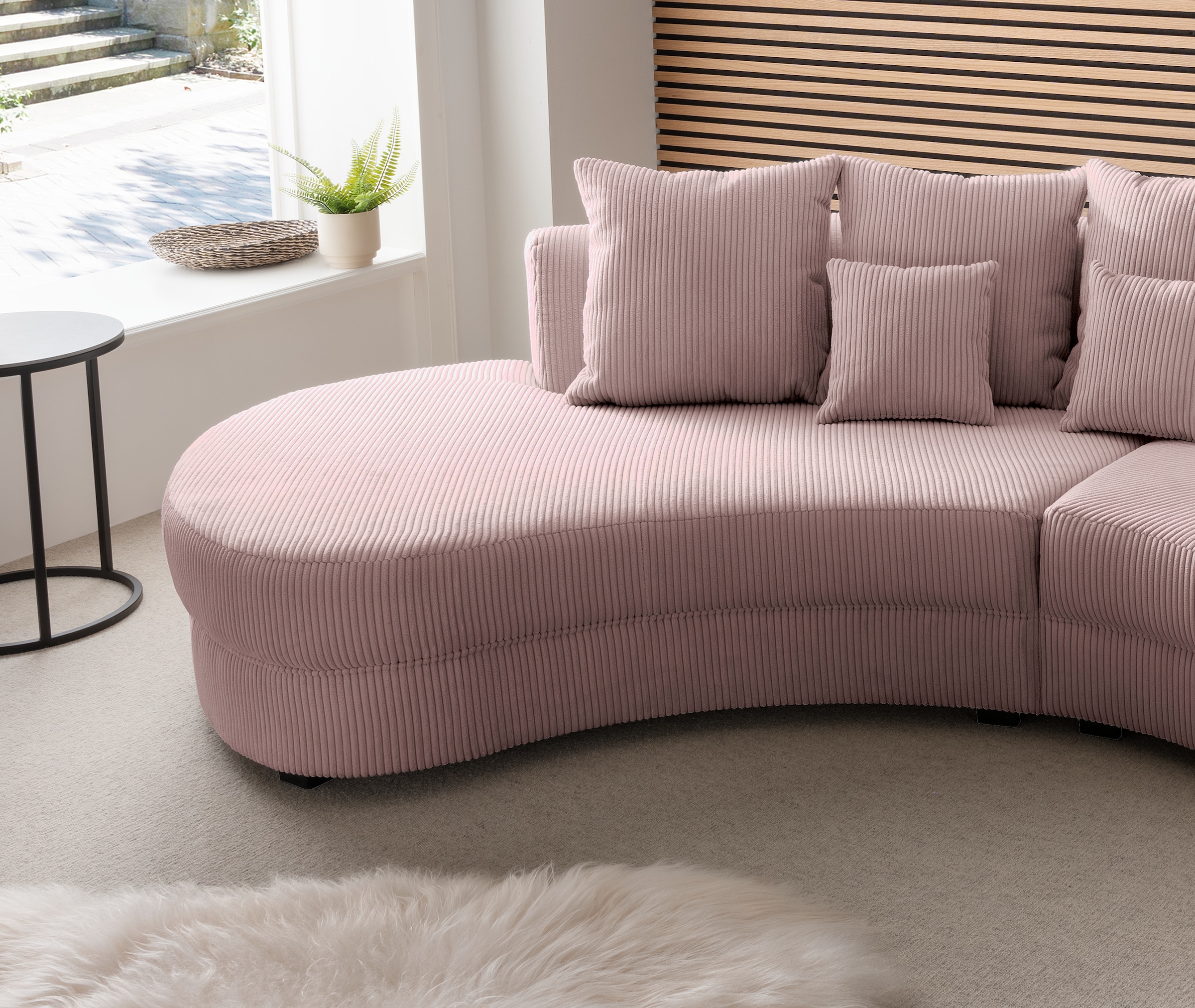 INOSIGN Ecksofa »Limoncello L-Form«, ergonomische Form