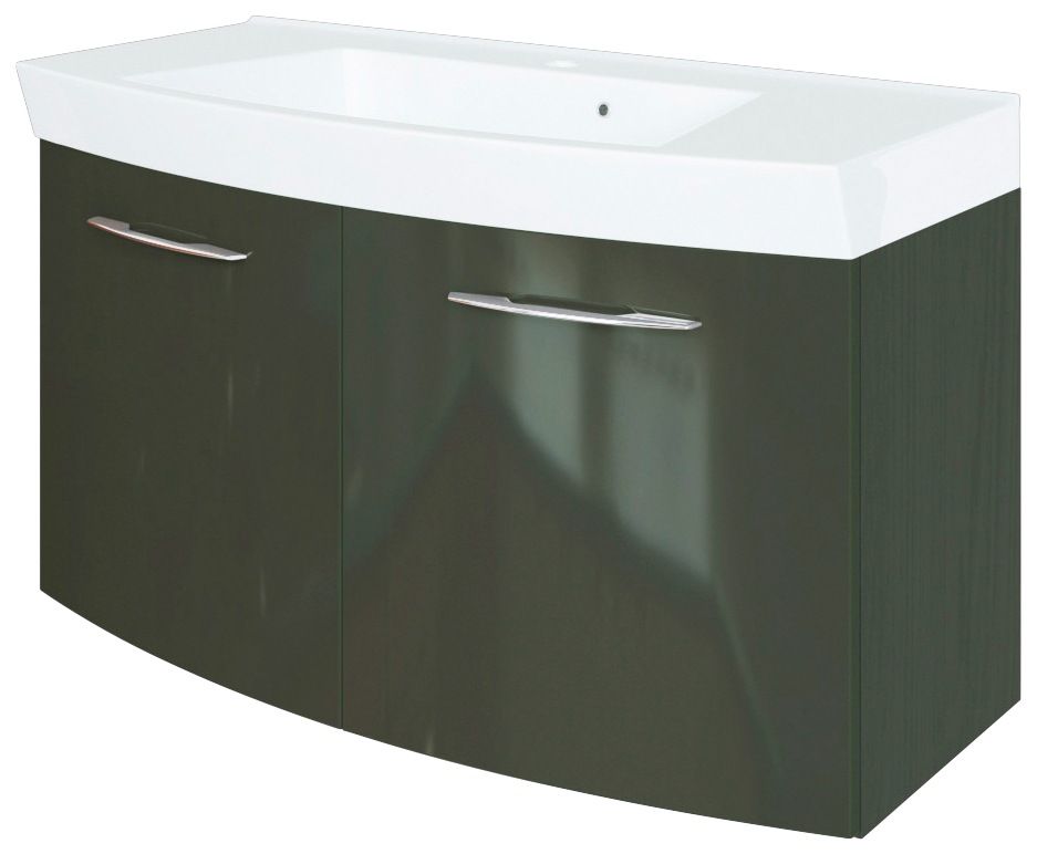 Image of HELD MÖBEL Waschtisch »Florida«, Breite 100 cm, gebogen bei Ackermann Versand Schweiz