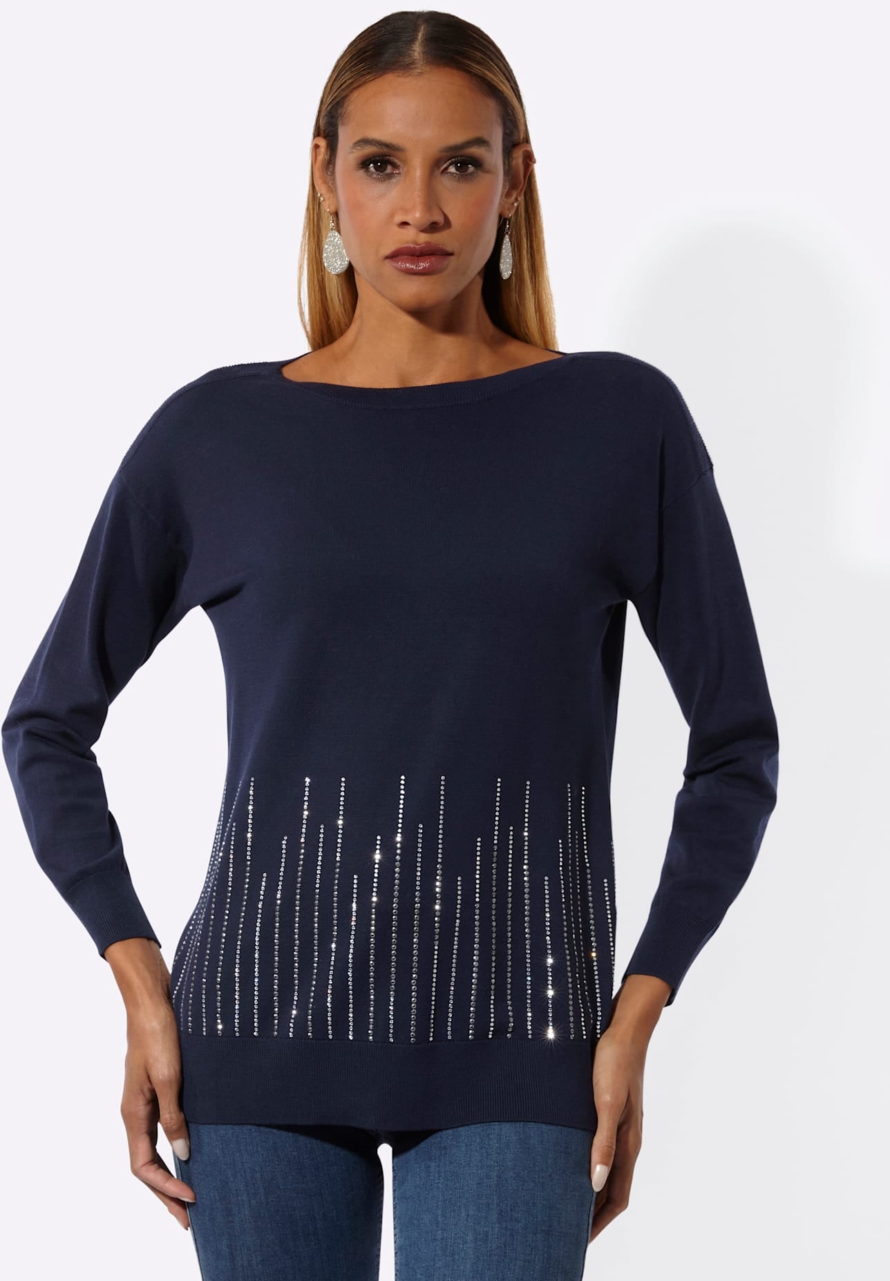 creation L Strickpullover »Lyocell-Mix-Pullover«