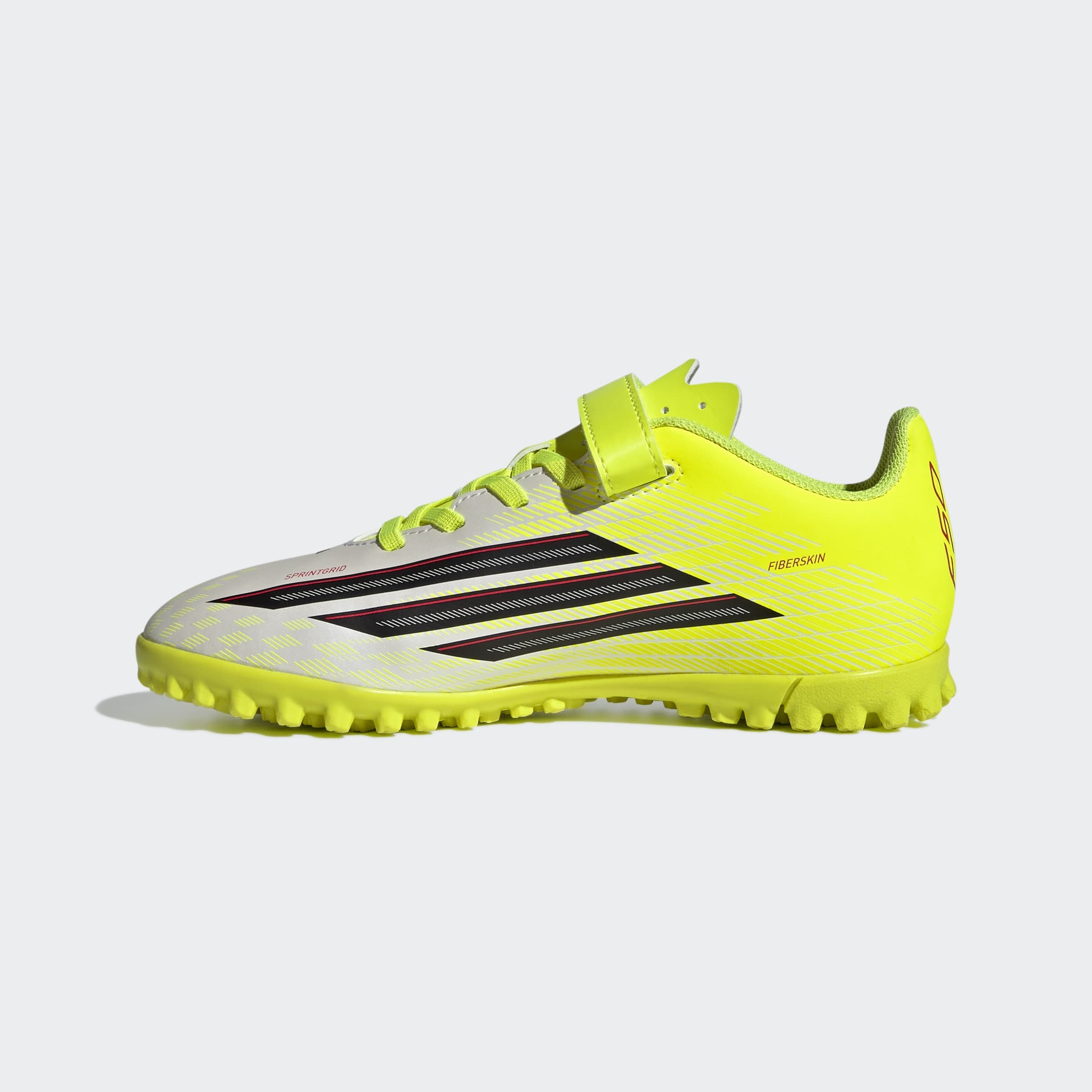 adidas Performance Chaussure de football »F50 CLUB KLETTVERSCHLUSS TURF KIDS«  für Kunstrasen, Hart- und Aschenplätze, für Kinder & Jugendliche