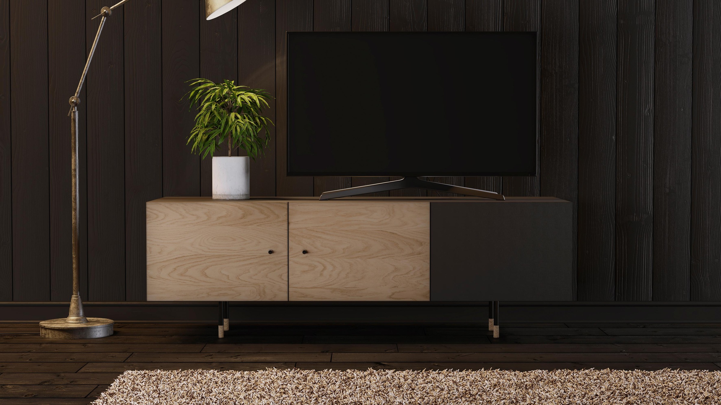 Woodman TV-Board »Jugend TV-Kommode« mit Soft Close Funktion, Breite 150 cm, FSC®