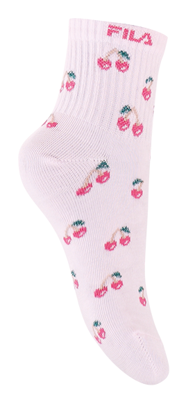Fila Sneakersocken 6 Paar,  Cotton-Mix, Cherry-Design