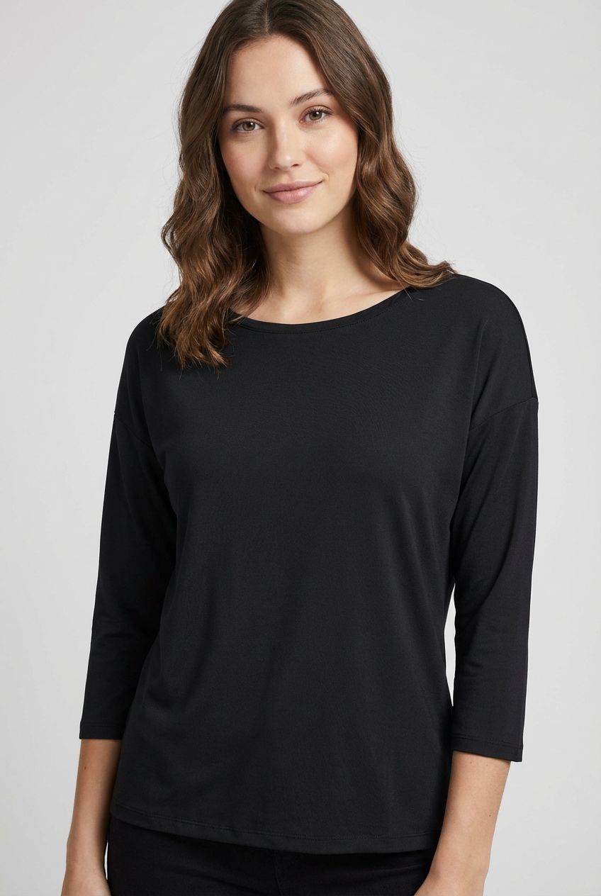 Image of ONLY 3/4-Arm-Shirt "ONLHANNAH 3/4 TOP JRS"