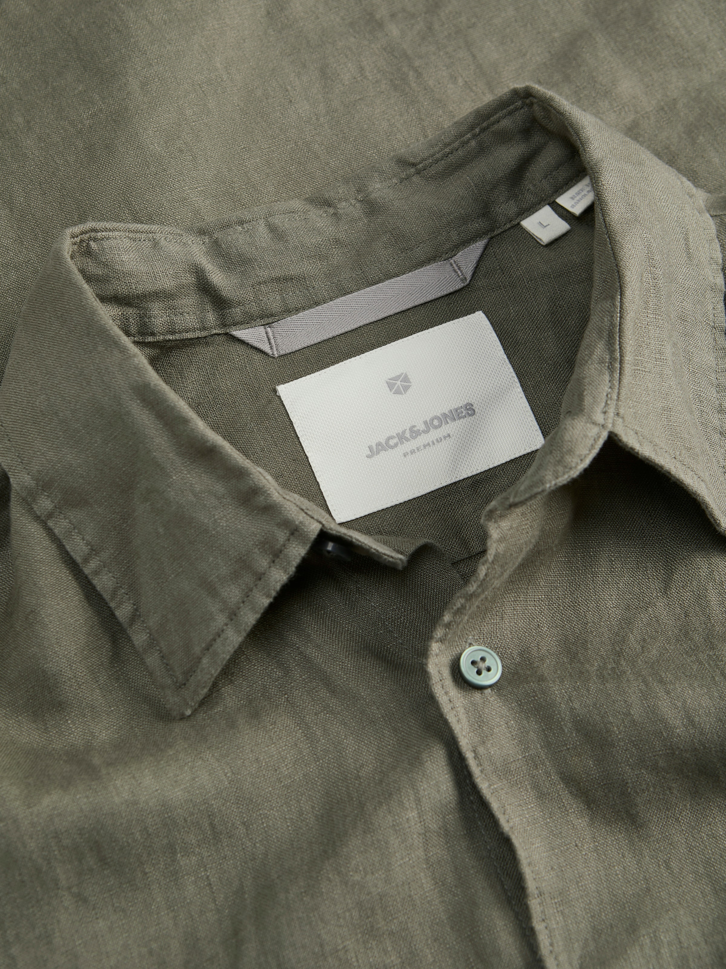 Jack & Jones Langarmhemd »JPRCCLAWRENCE LINEN L/S SHIRT SN«