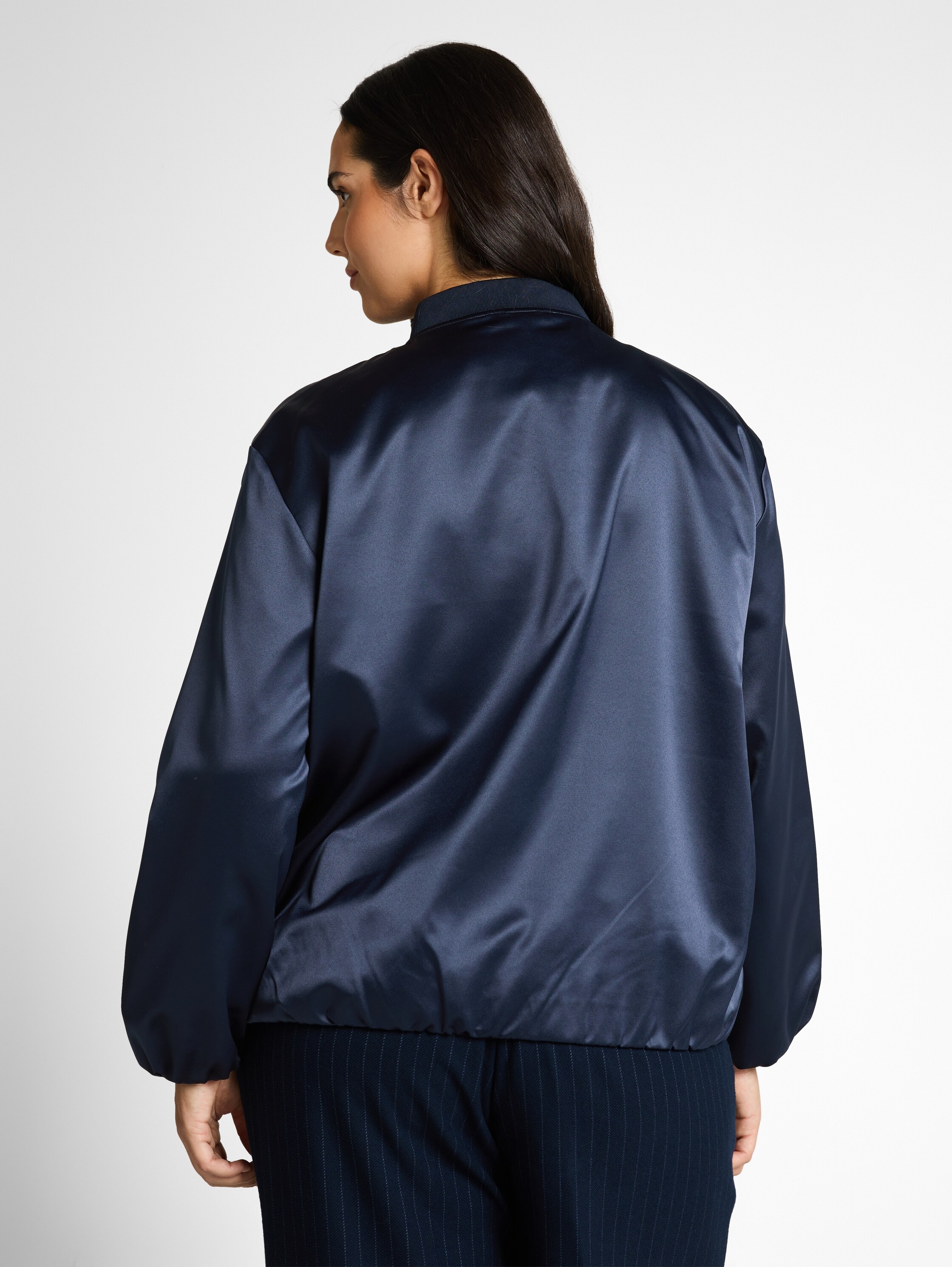 TOM TAILOR PLUS Blouson ohne Kapuze mit Reissverschluss