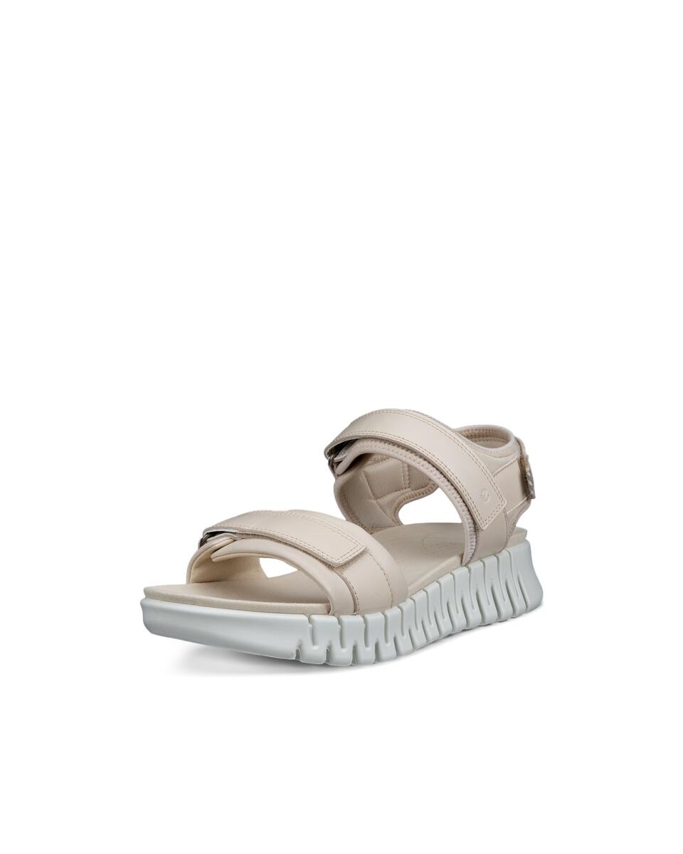 Image of Ecco Sandalette "ECCO GRUUV SOL W", Plateau, Sommerschuh, Sandalette mit praktischem Klettverschluss