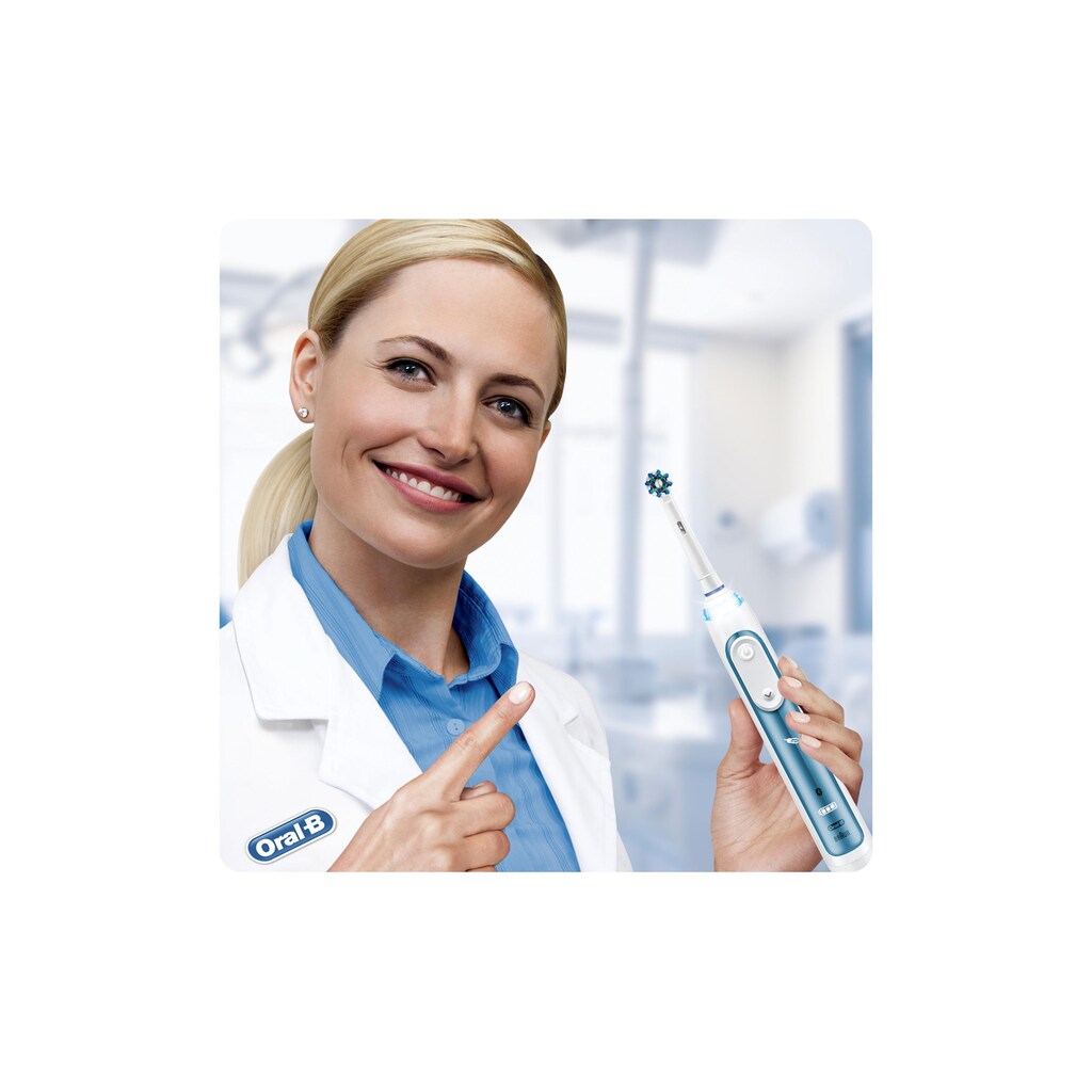 Oral-B Elektrische Zahnbürste »SMART Expert«, 1 St. Aufsteckbürsten
