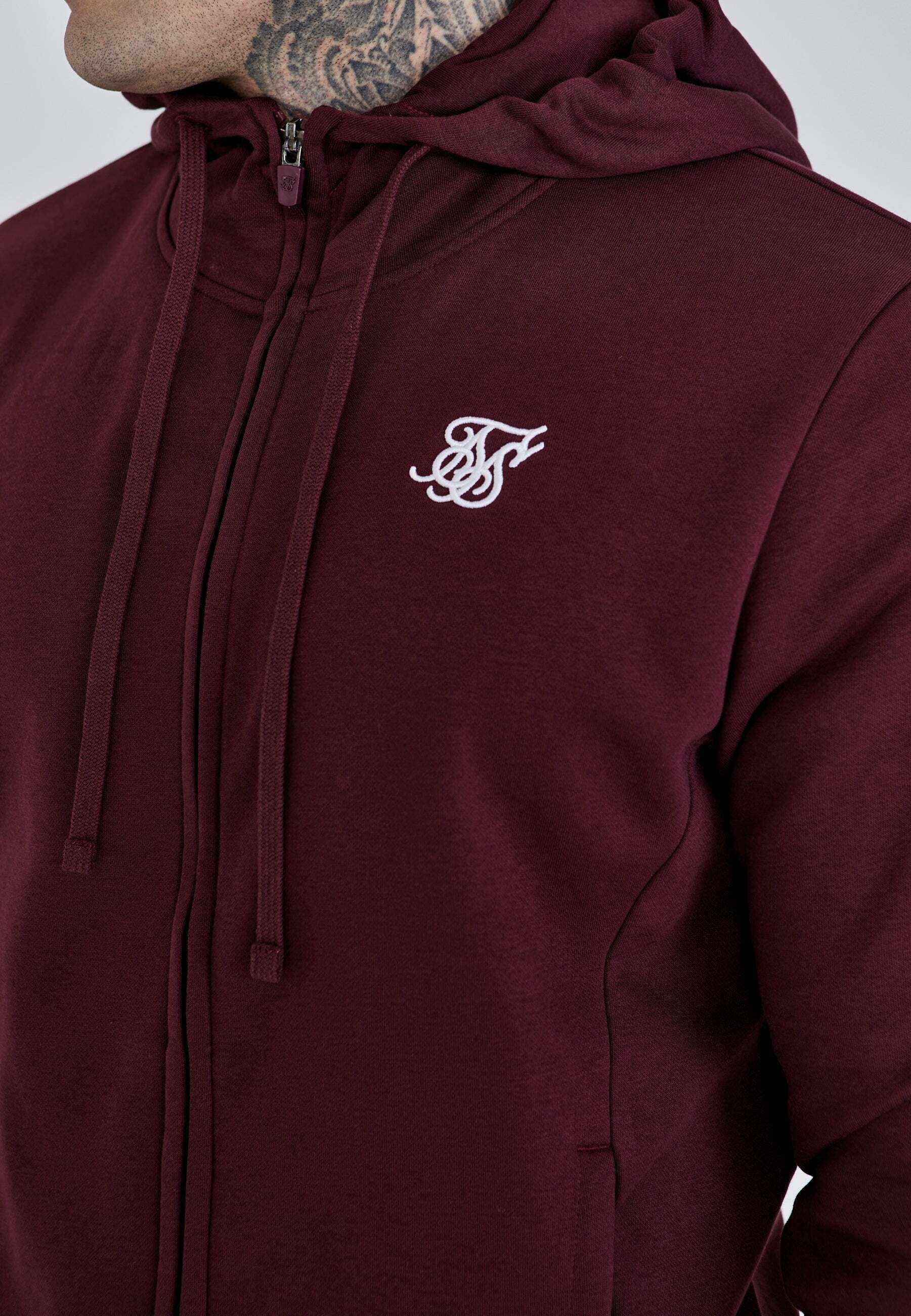 Siksilk Sweatjacke »Siksilk Sweatjacke Essentials Full Zip Hoodie«