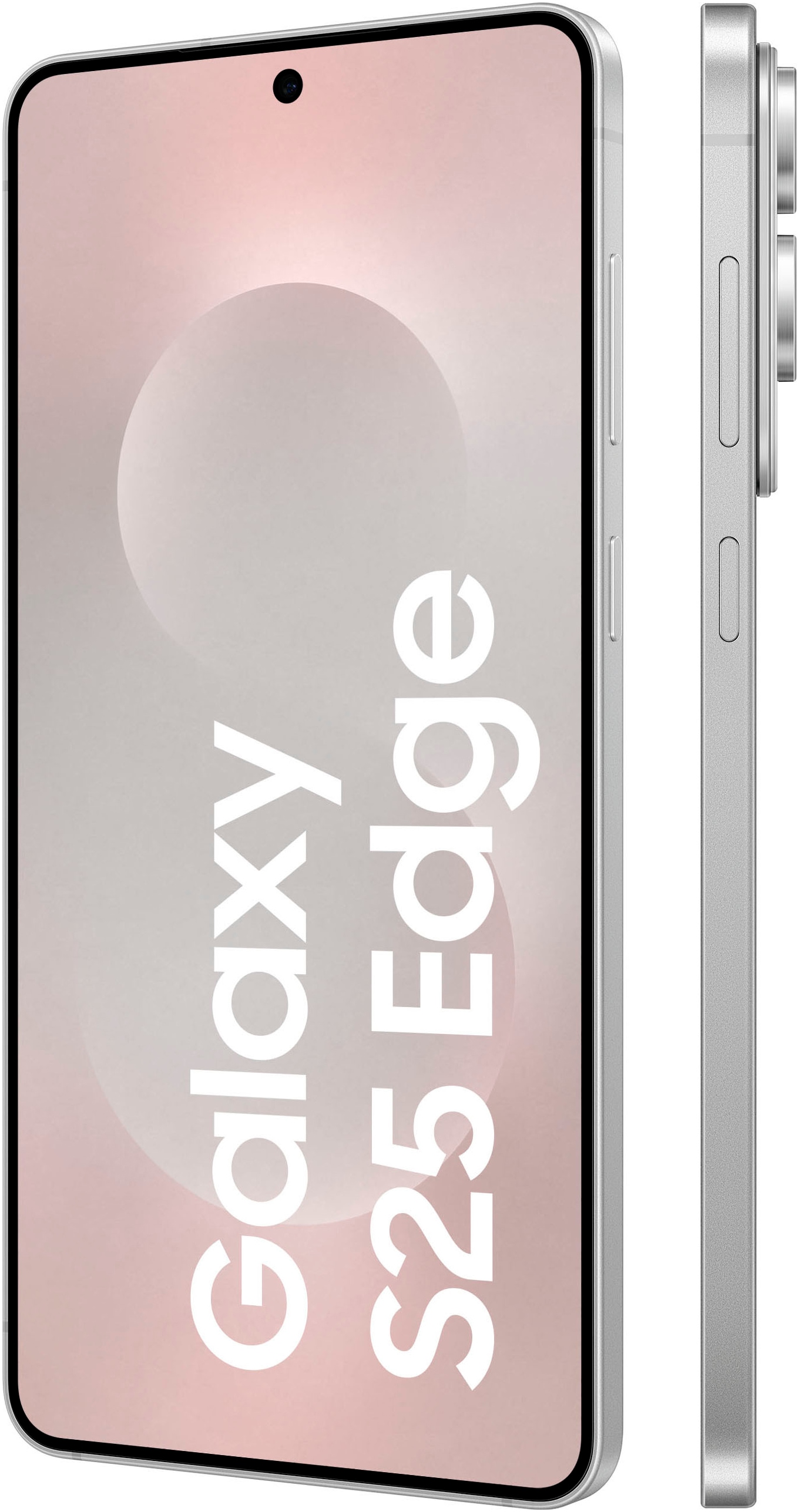 Image of Samsung Smartphone "Galaxy S25 Edge" Titanium Silver