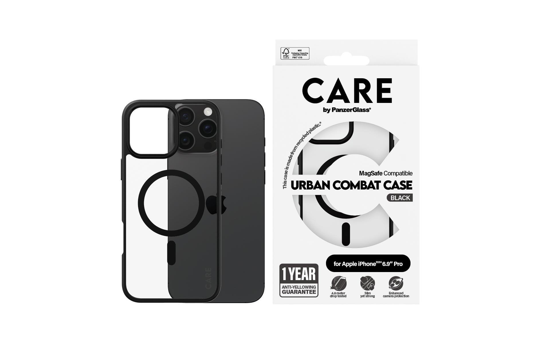 CARE by PanzerGlass Backcover »Flagship iPhone 16 Pro Max«, iPhone 16 Pro Max