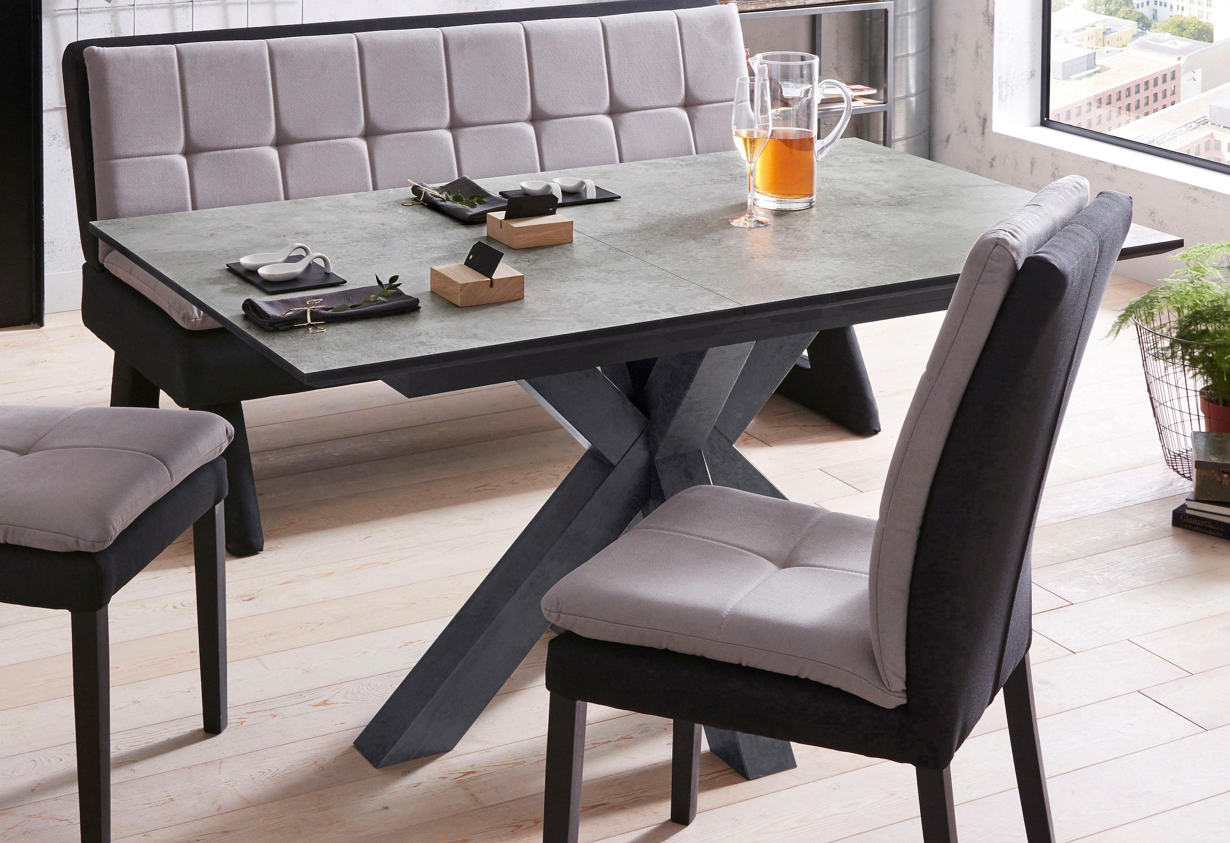 Mäusbacher Esstisch »Luzern TOPSELLER!«, (OTTOs Choice), Breite 160 cm mit Auszugsfunktion