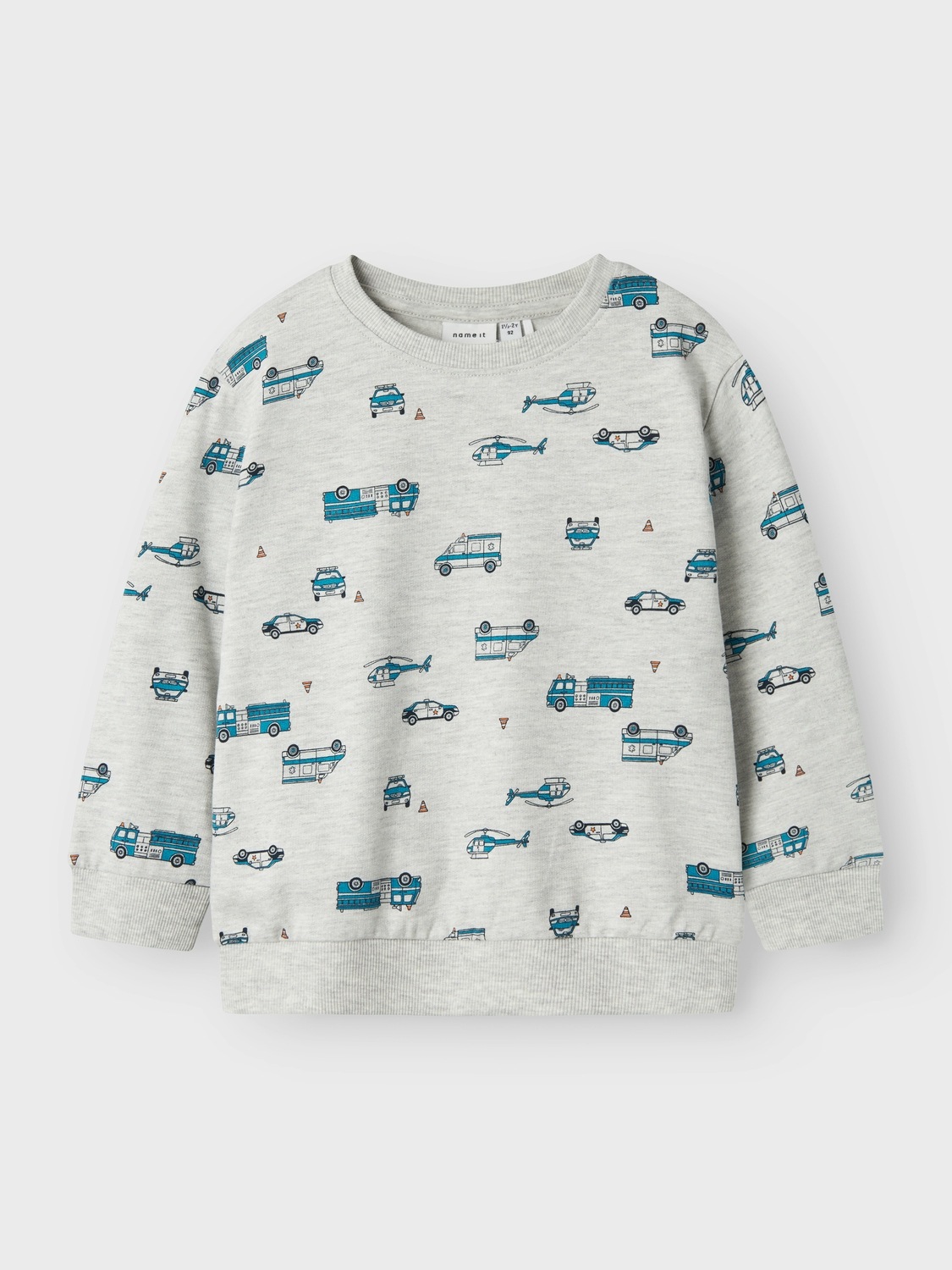 Name It Sweatshirt »NMMTROY LS NREG SWE BRU PB«