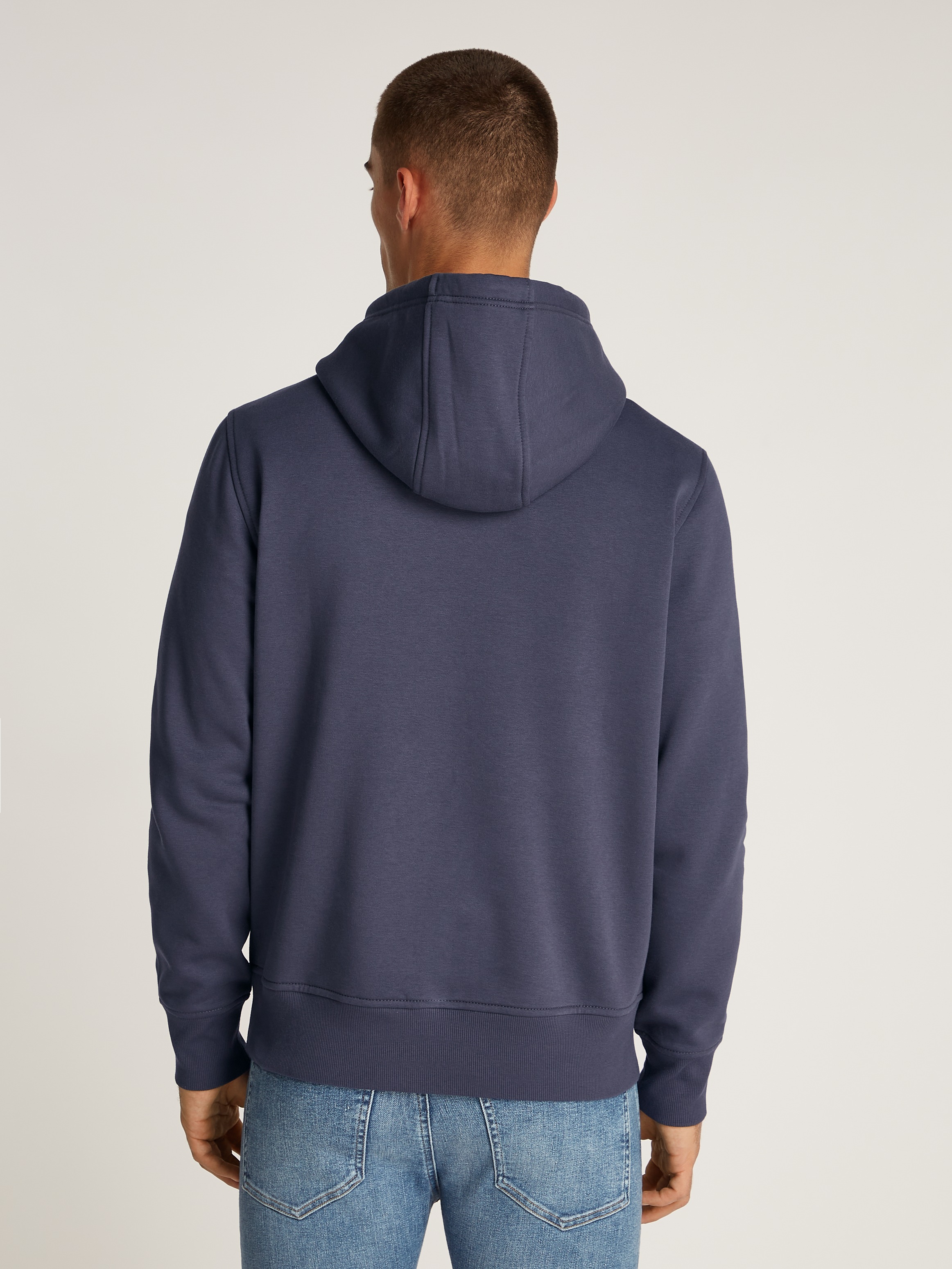 Calvin Klein Jeans Sweatshirt »MINIMAL LOGO HOODIE«, Kängurutasche, Logodruck