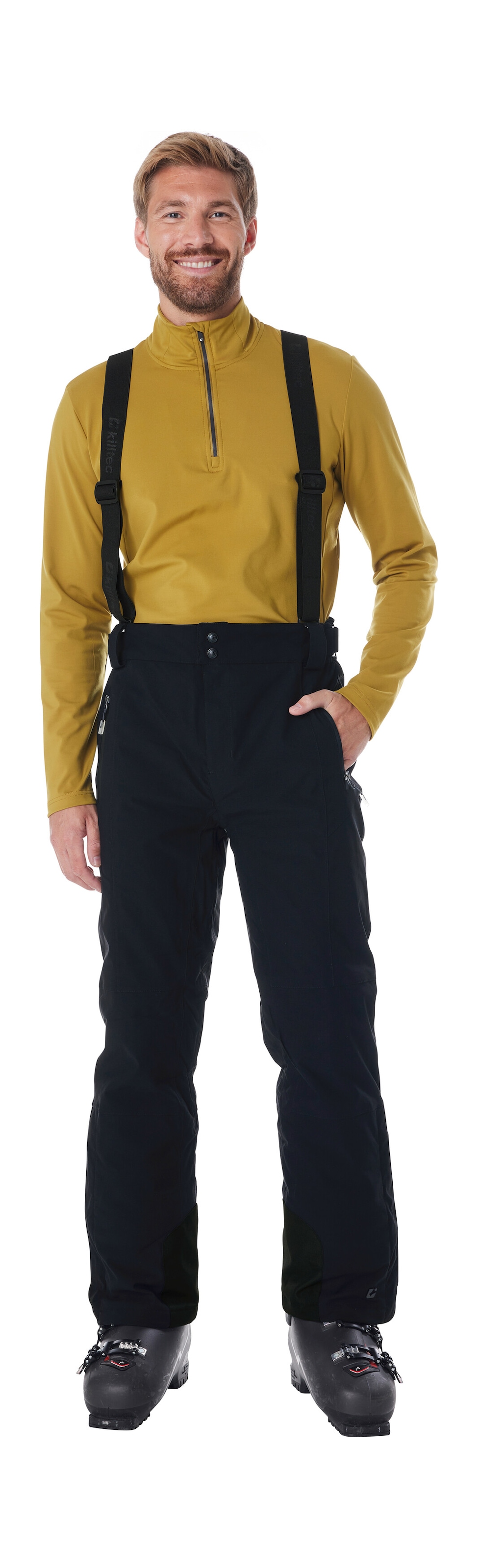 Image of Killtec Skihose "Enosh" Wasser- und winddicht, atmungsaktiv, verstellbare Taille, Kantenschutz