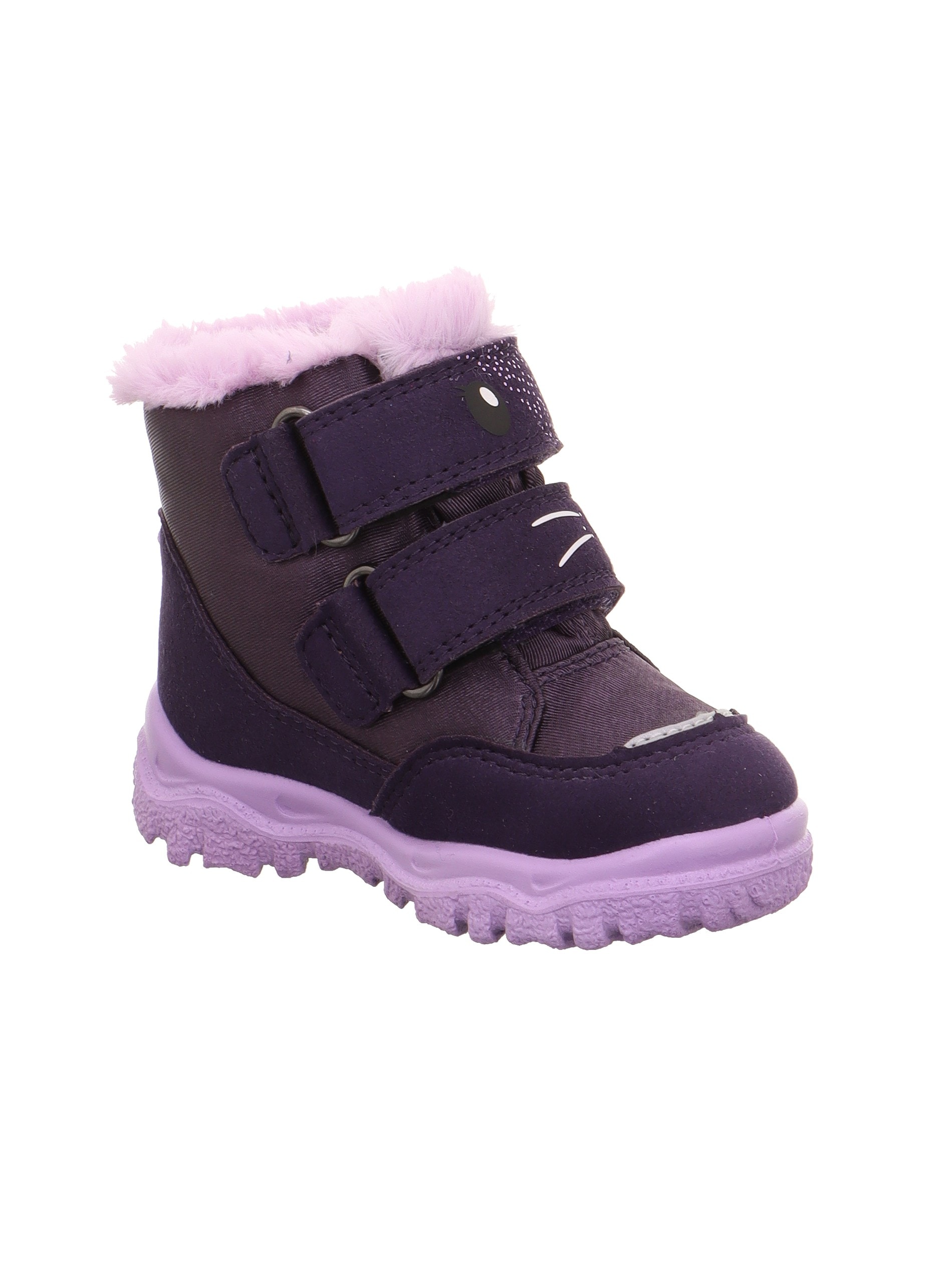 Superfit Winterboots »HUSKY+, WMS: weit«  Klettboots mit süssem Tiermotiv, Grössenschablone zum Download