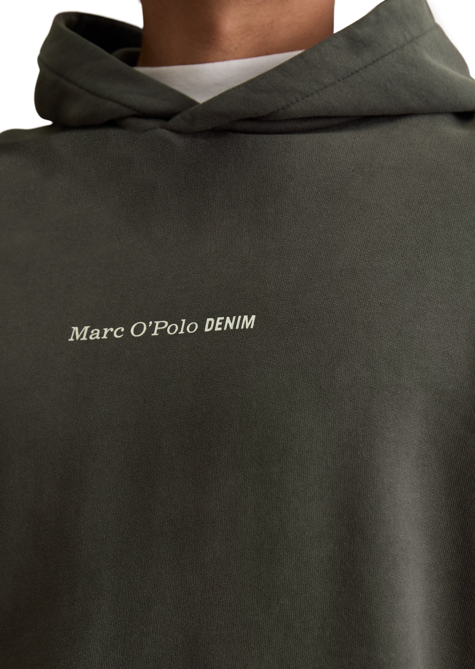 Marc O'Polo DENIM Hoodie , relaxed fit, Kängurutasche, Logoschriftzug
