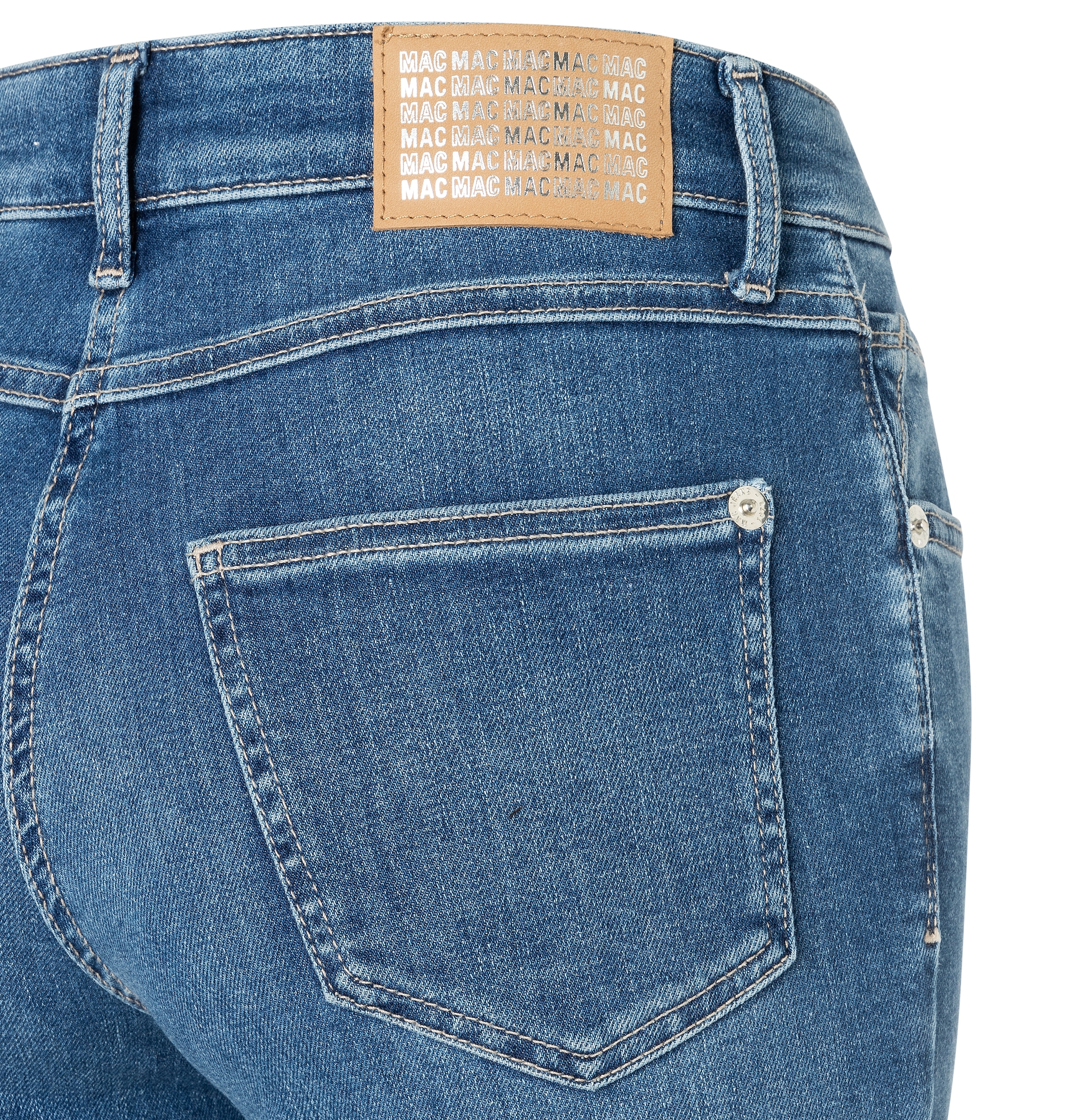 MAC Stretch-Jeans »Melanie«, Gerade geschnitten