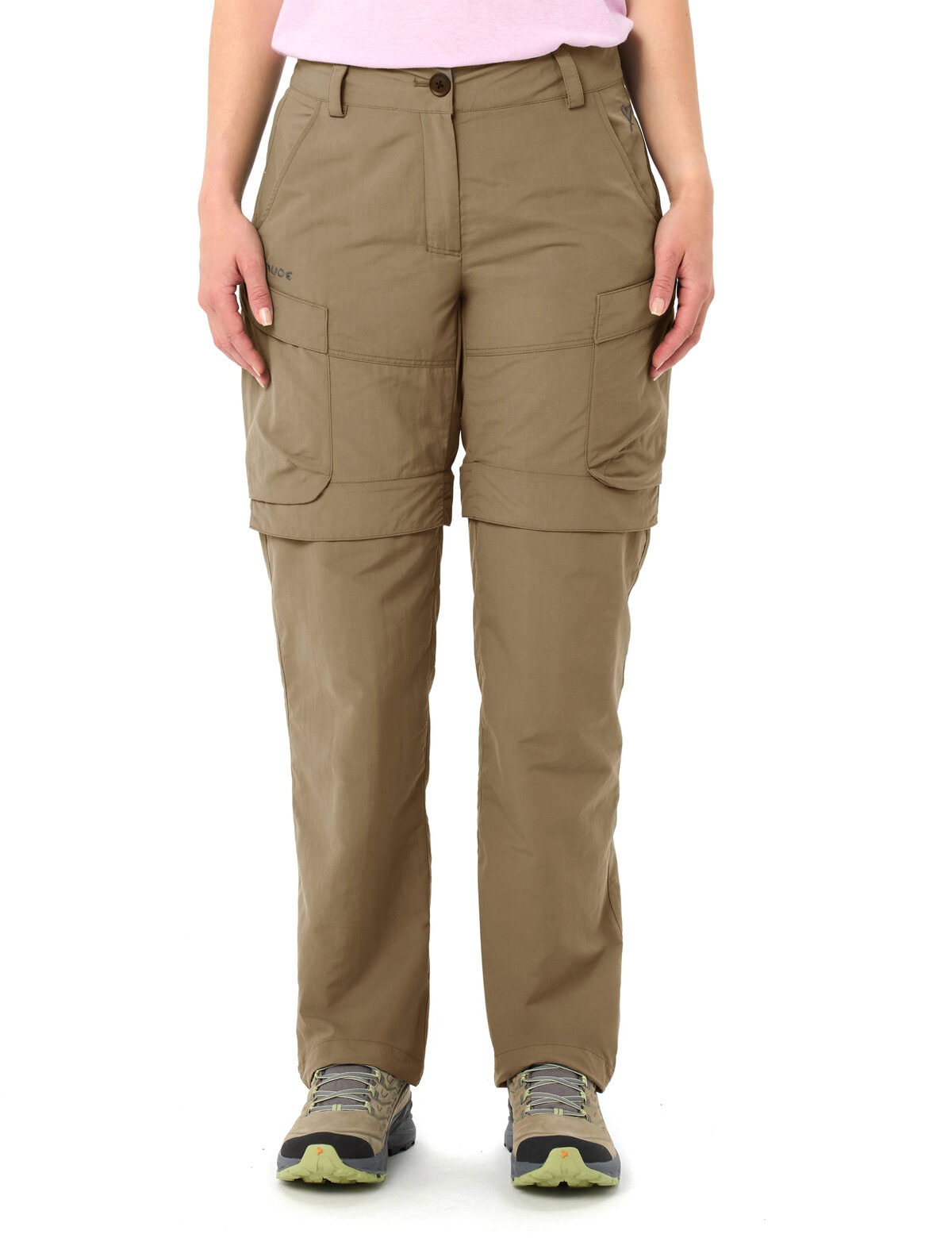 Image of VAUDE Zip-off-Hose "WOMENS NEYLAND CARGO ZO PANTS" schnell trocknendes Material