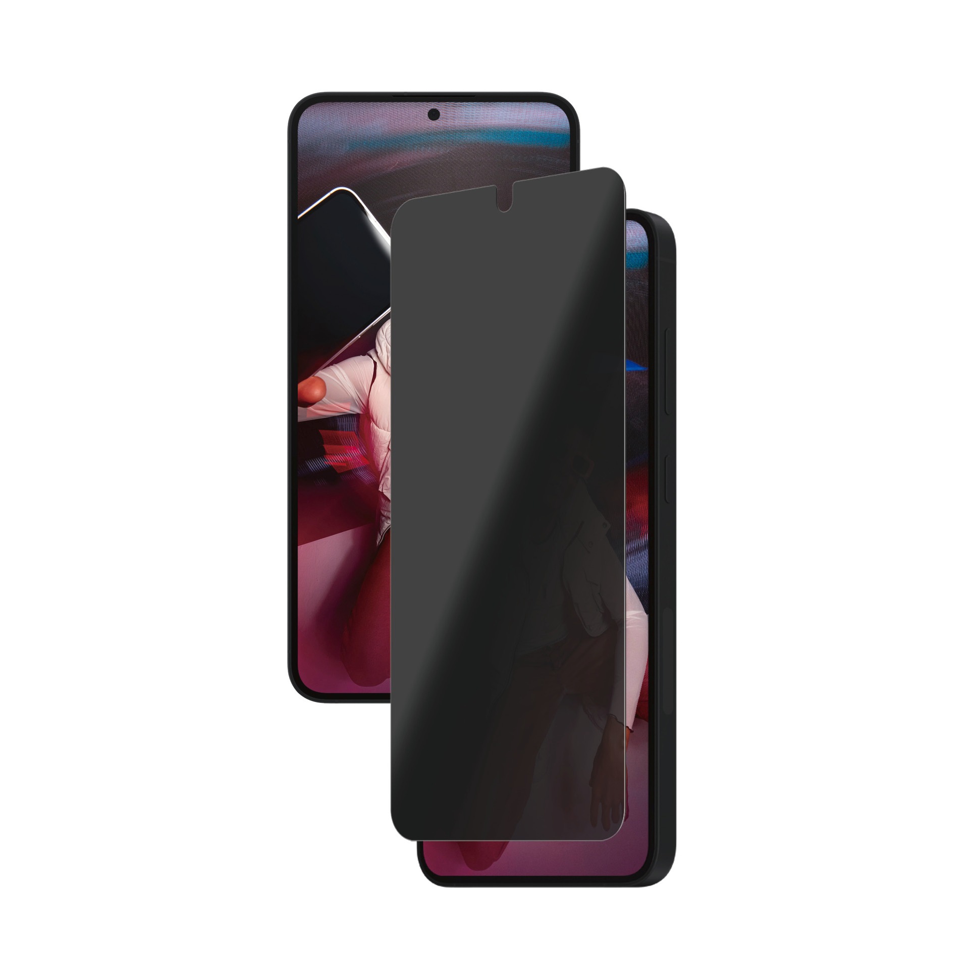 SAFE by PanzerGlass Displayschutzglas »Side-View Privacy Screen Protection«, für Samsung Galaxy S25+, Blickschutz, Schutzfolie, Bildschirmschutz, kratz- & stossfest