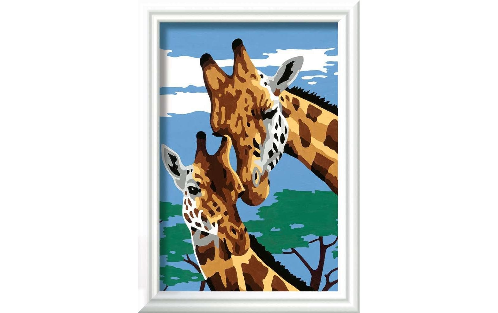 Ravensburger Malen nach Zahlen »CreArt: Cute Giraffes«