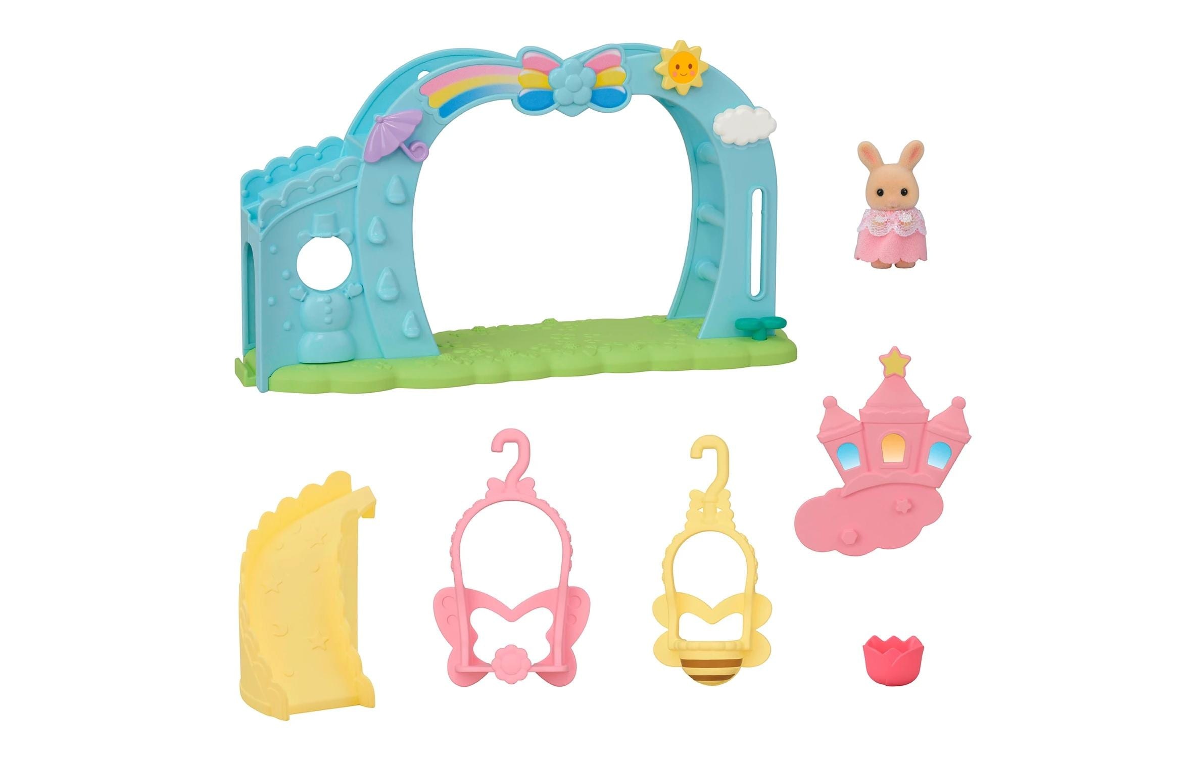 Image of Sylvanian Families Spielwelt "Schaukel mit Figur Erlebniskindergarten"