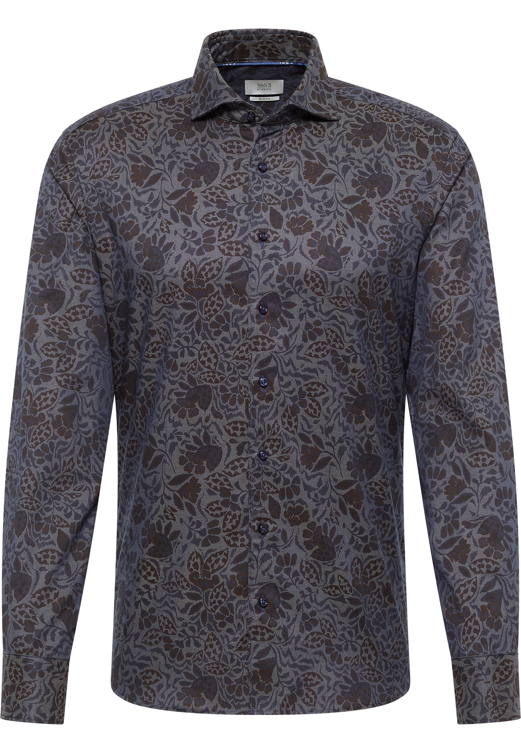Eterna Langarmhemd »SLIM FIT«, EASY IRON (bügelleicht)