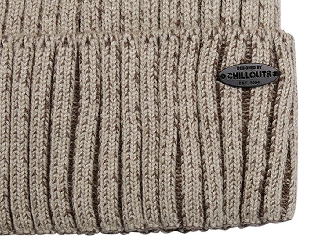 chillouts Beanie »Stan Hat«, mit robustem Strickmuster