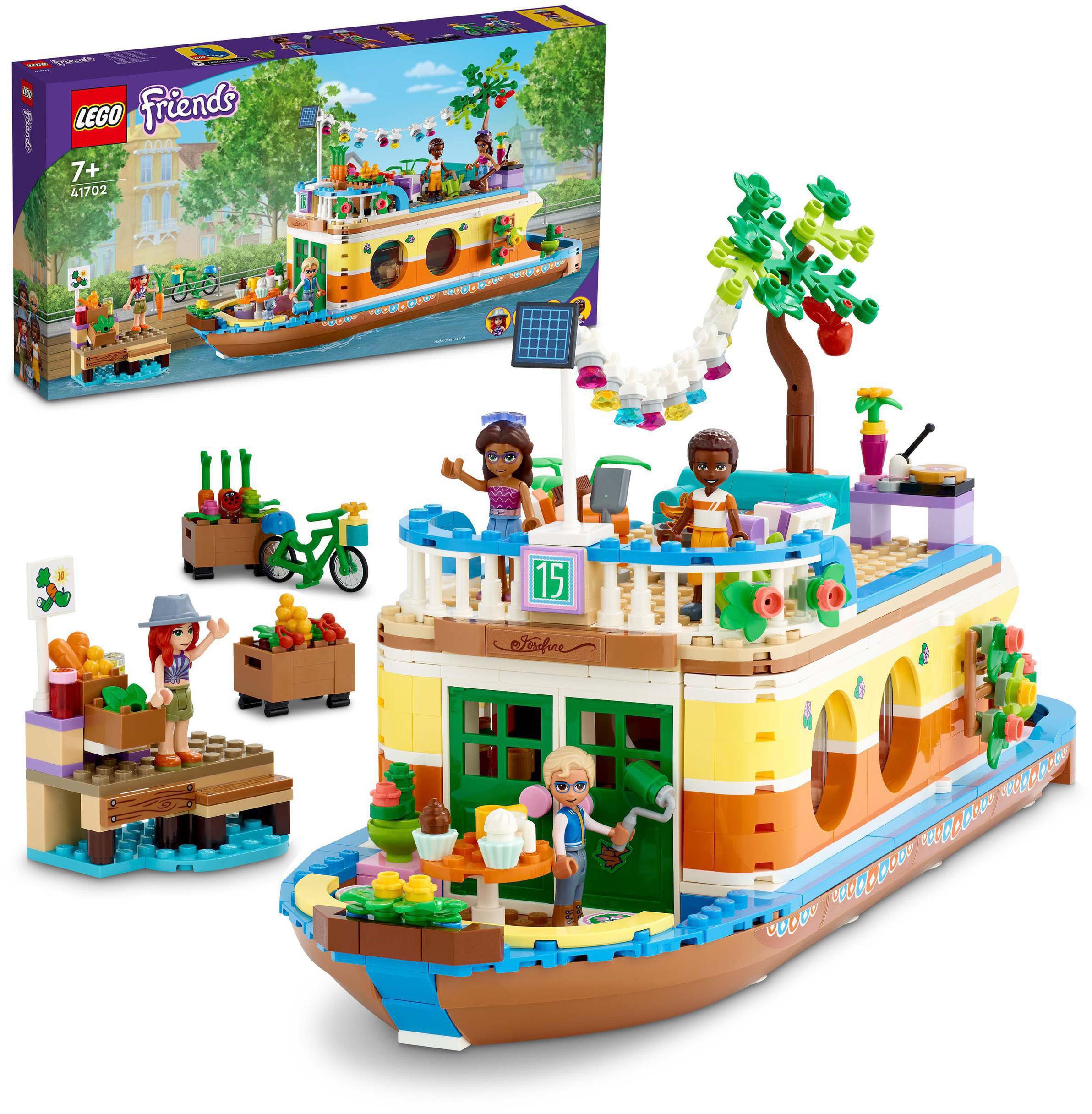 Image of LEGO® Konstruktionsspielsteine »Hausboot (41702), LEGO® Friends«, (737 St.) bei Ackermann Versand Schweiz