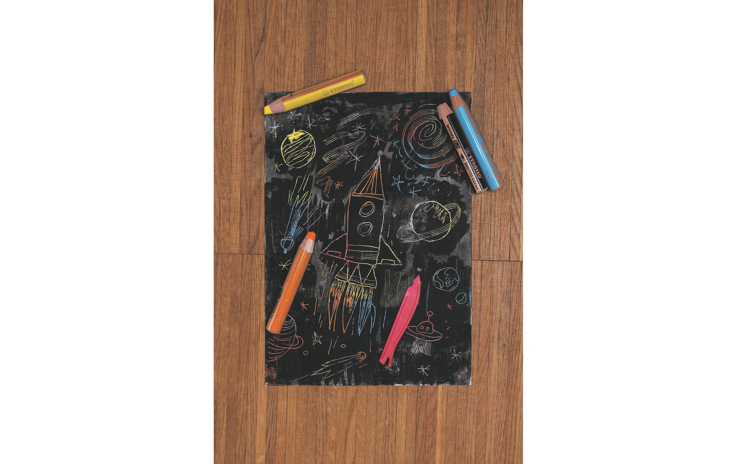 STABILO Buntstift »Woody 3 in 1 mi«, Wasservermalbar