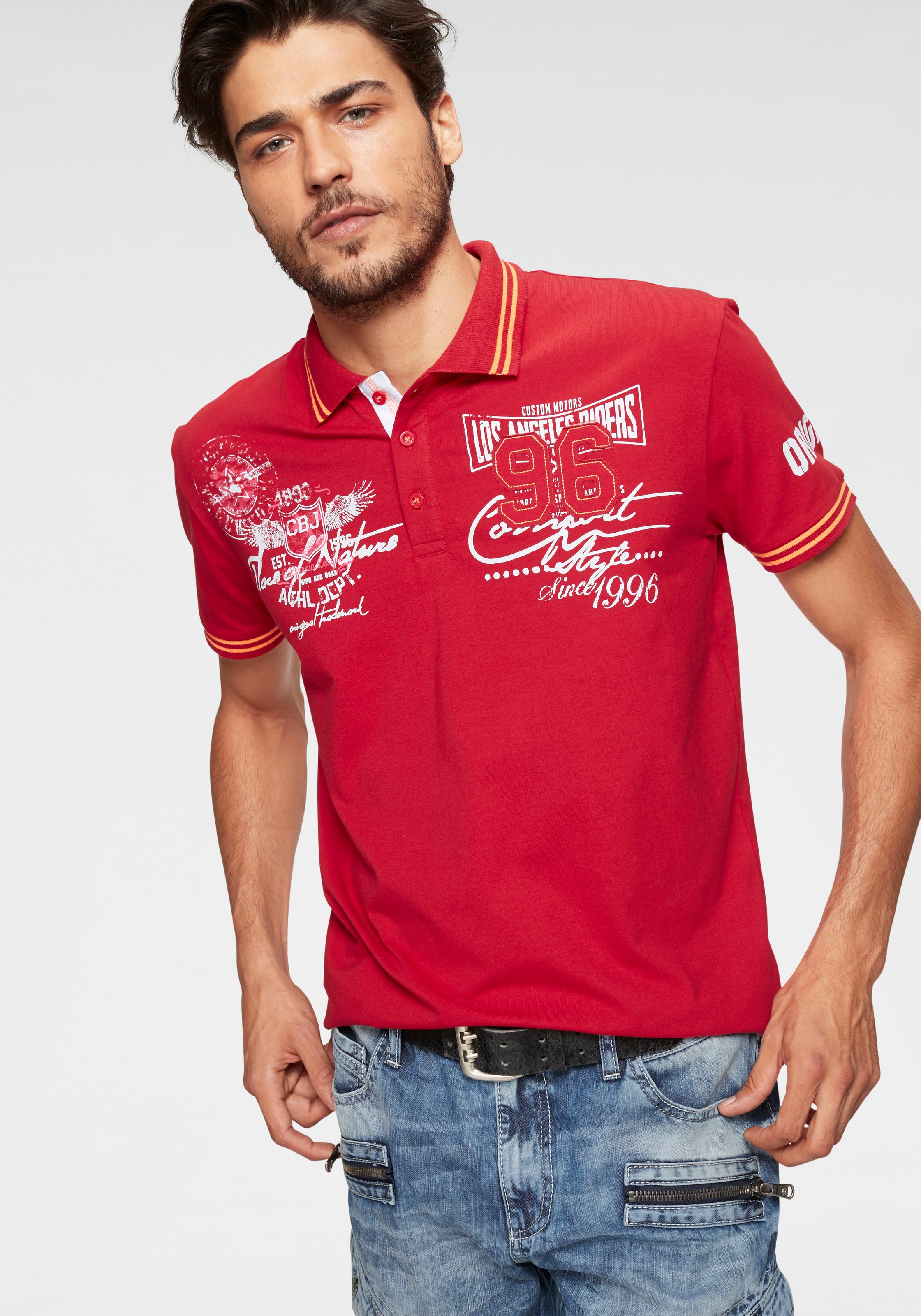 Image of Cipo & Baxx Poloshirt »LA Riders« bei Ackermann Versand Schweiz